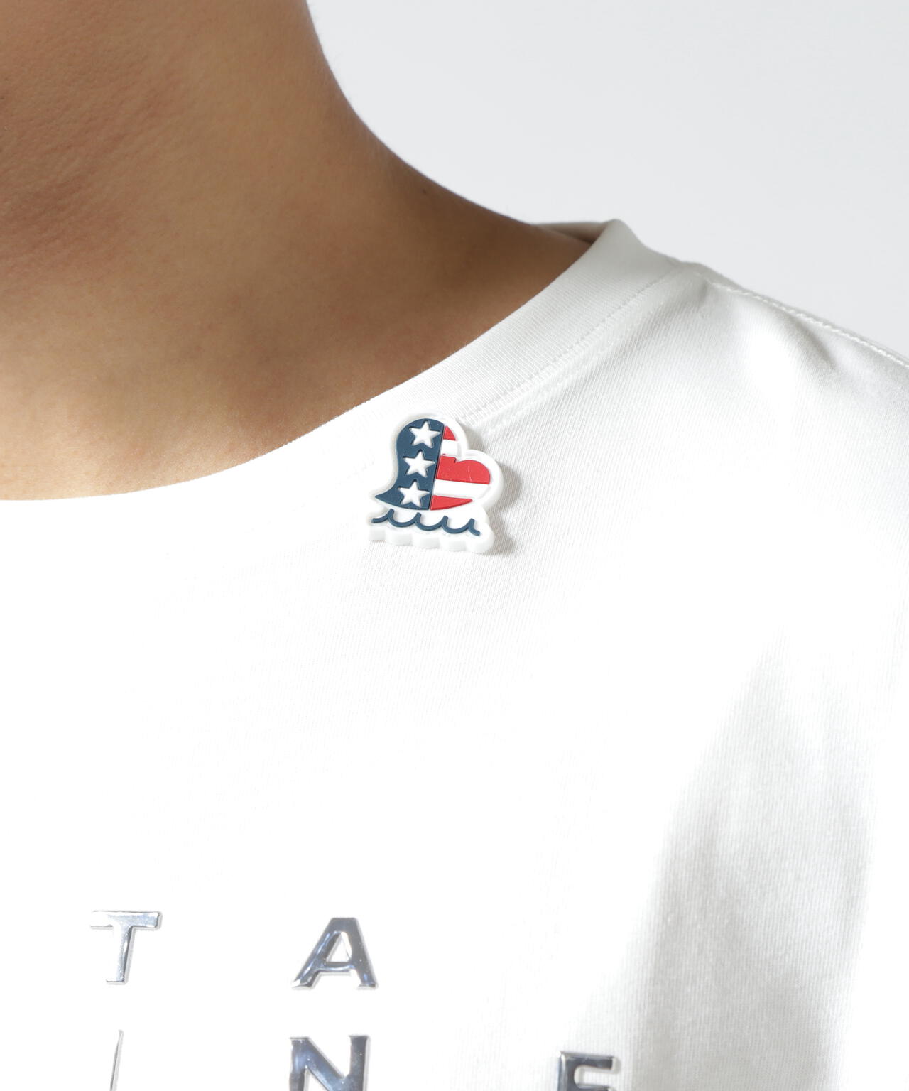 muta MARINE/ムータ マリン/別注METAL LOGO SS TEE