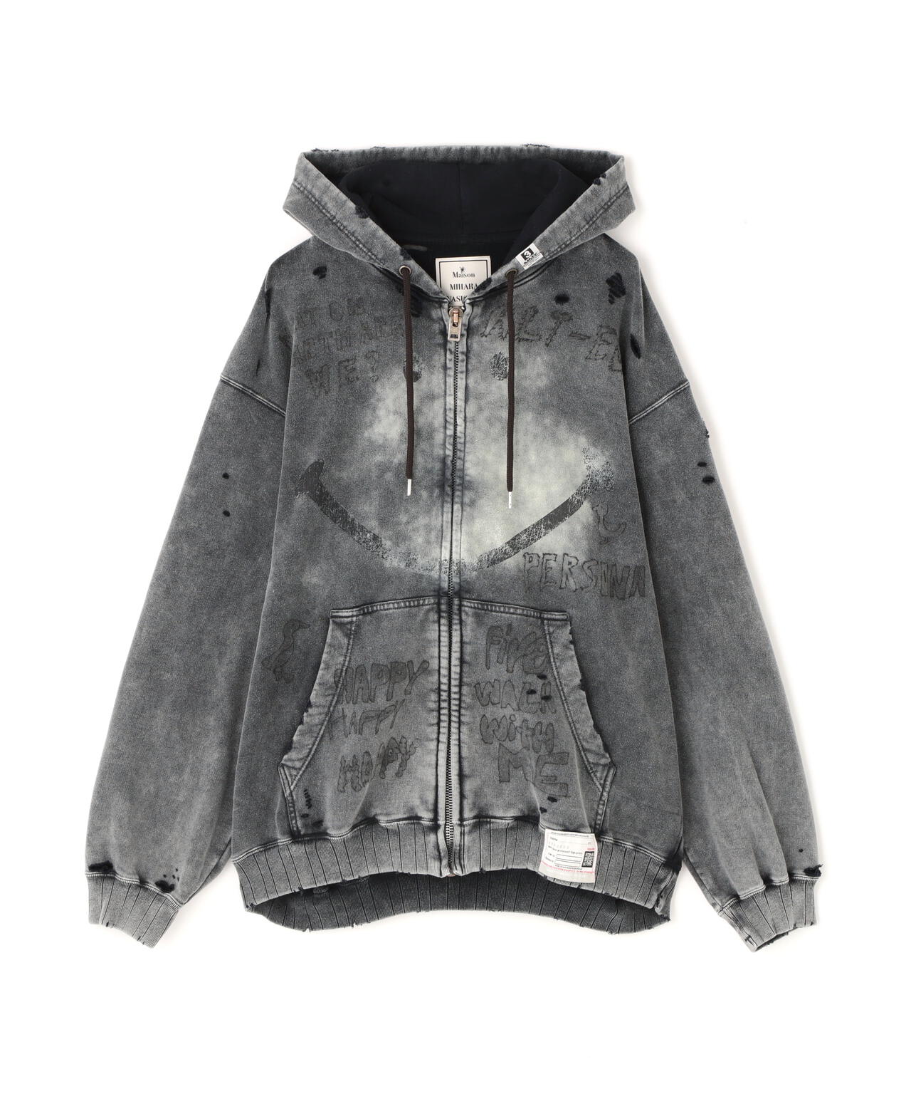 Maison MIHARA YASUHIRO/メゾン ミハラヤスヒロ/BLEACHED PARKA