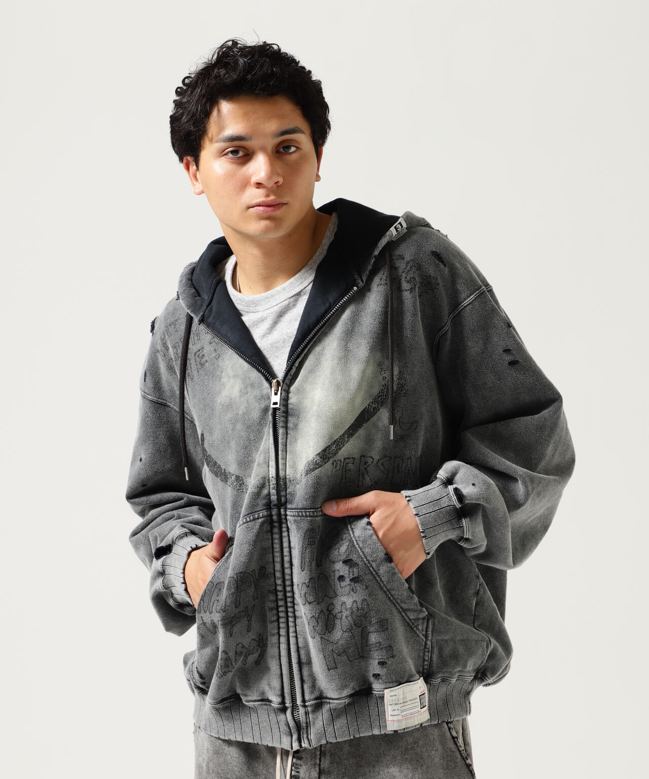 Maison MIHARA YASUHIRO/メゾン ミハラヤスヒロ/BLEACHED PARKA