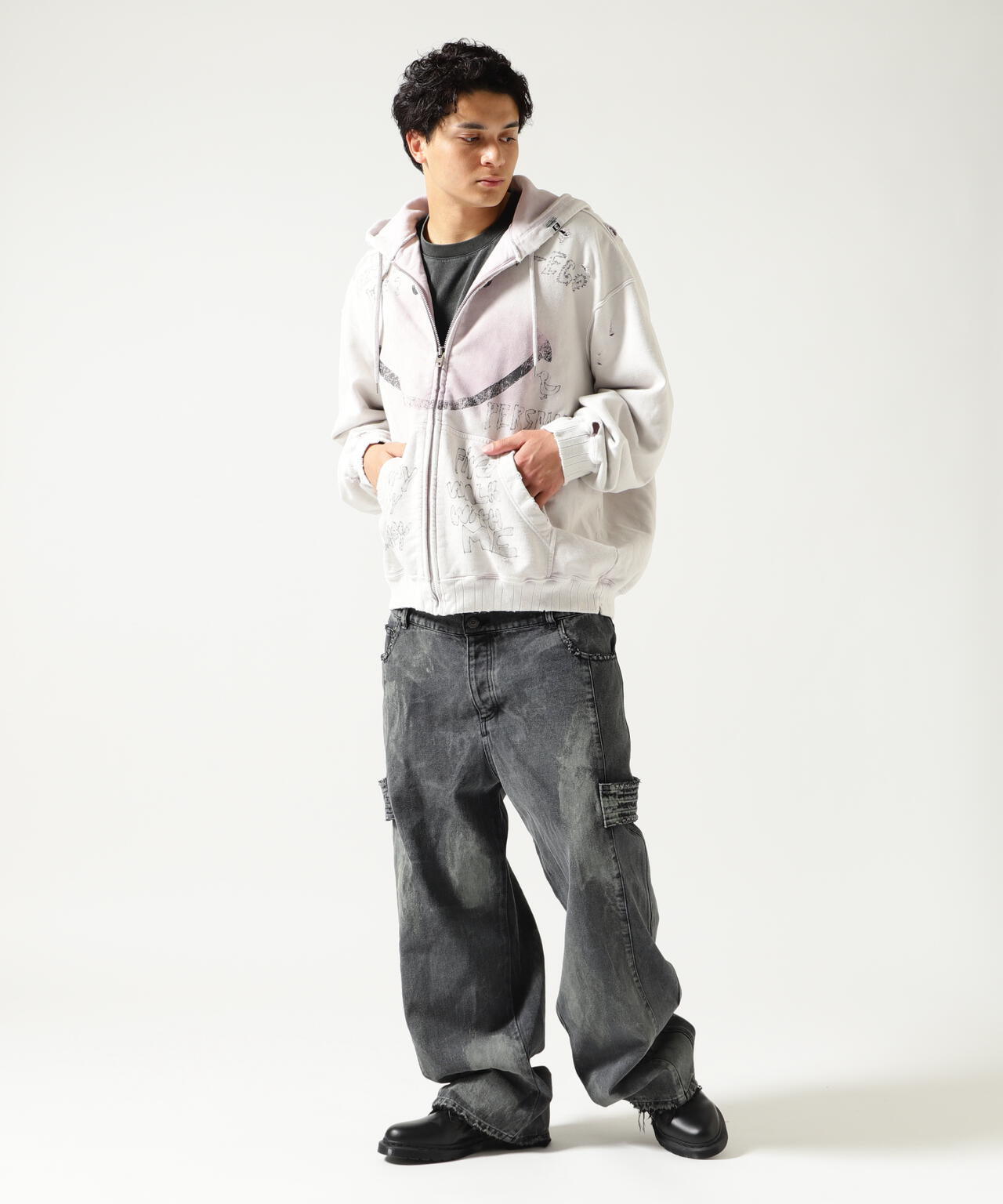 Maison MIHARA YASUHIRO/メゾン ミハラヤスヒロ/BLEACHED PARKA