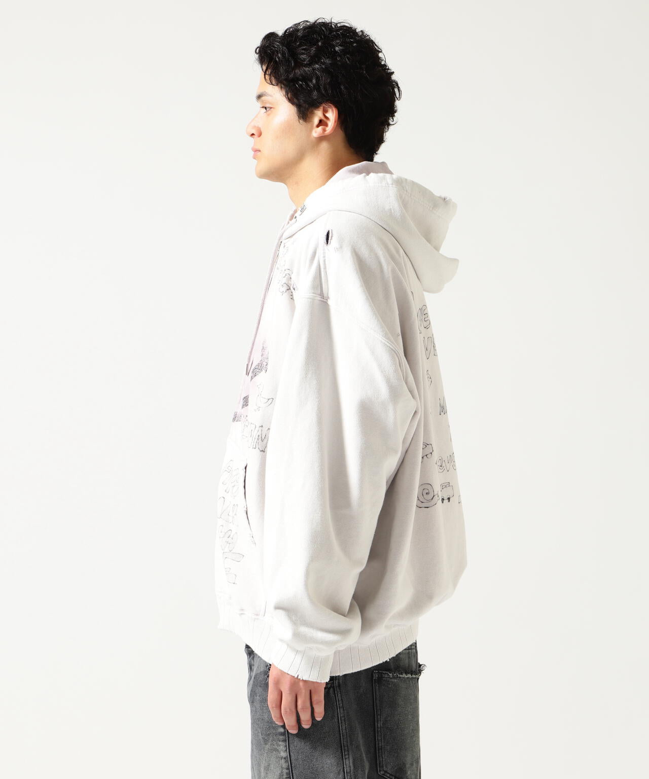 Maison MIHARA YASUHIRO/メゾン ミハラヤスヒロ/BLEACHED PARKA