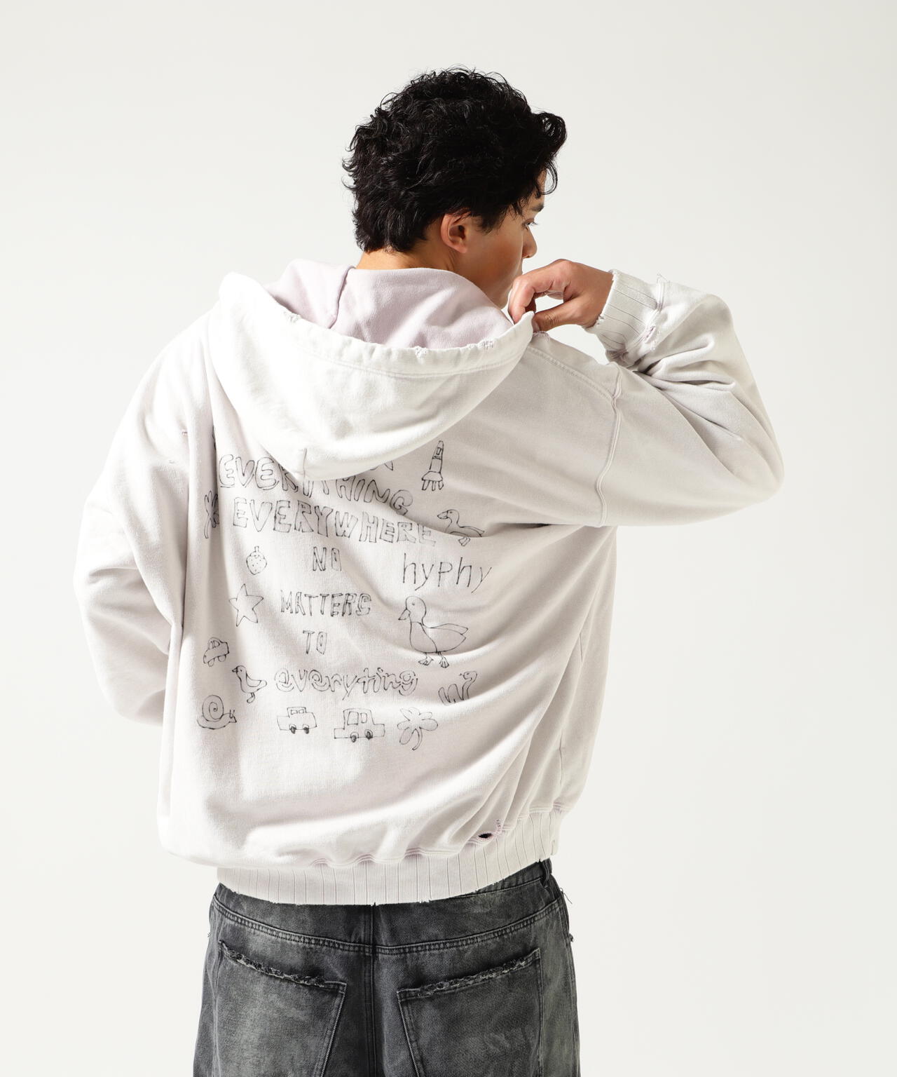 Maison MIHARA YASUHIRO/メゾン ミハラヤスヒロ/BLEACHED PARKA