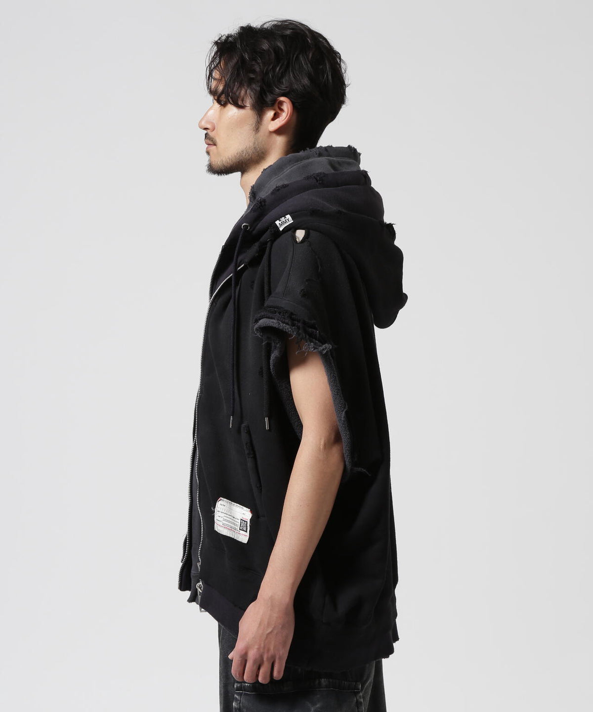 Maison MIHARAYASUHIRO/メゾン ミハラヤスヒロ/TRIPLE LAYERED NO SLEEVE PARKA