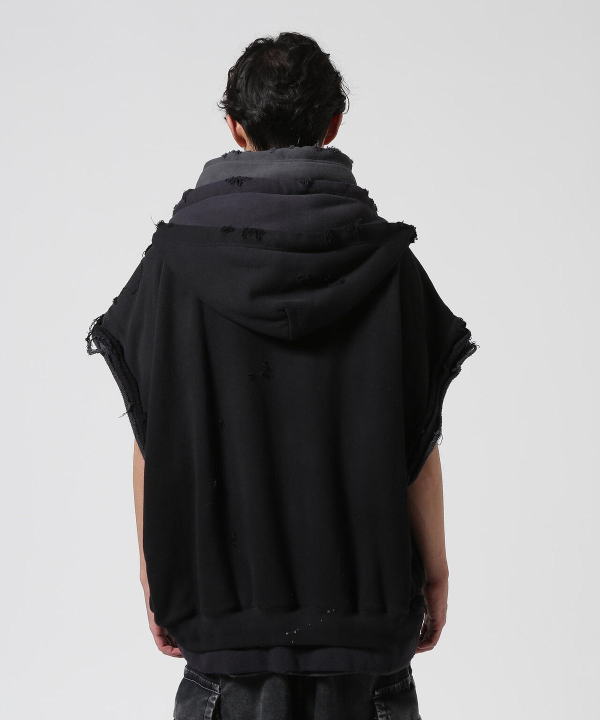 Maison MIHARAYASUHIRO/メゾン ミハラヤスヒロ/TRIPLE LAYERED NO SLEEVE PARKA