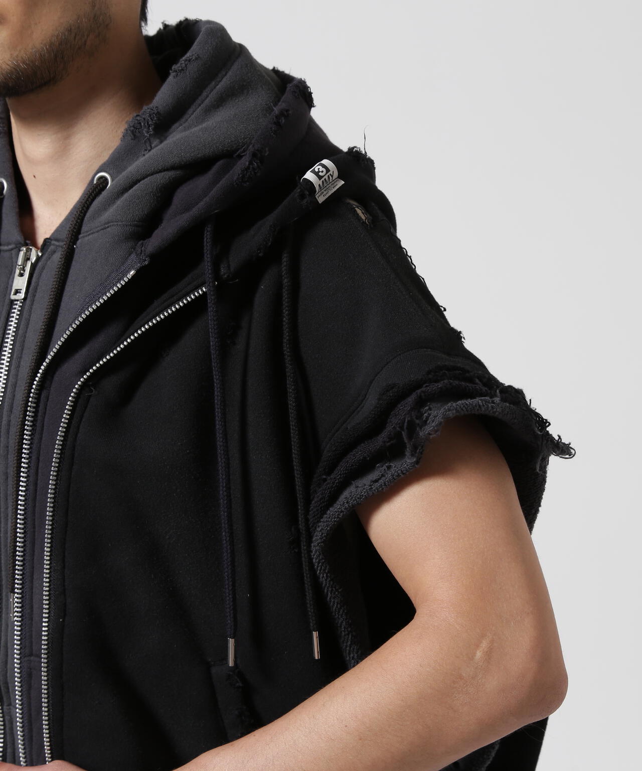 Maison MIHARAYASUHIRO/メゾン ミハラヤスヒロ/TRIPLE LAYERED NO SLEEVE PARKA