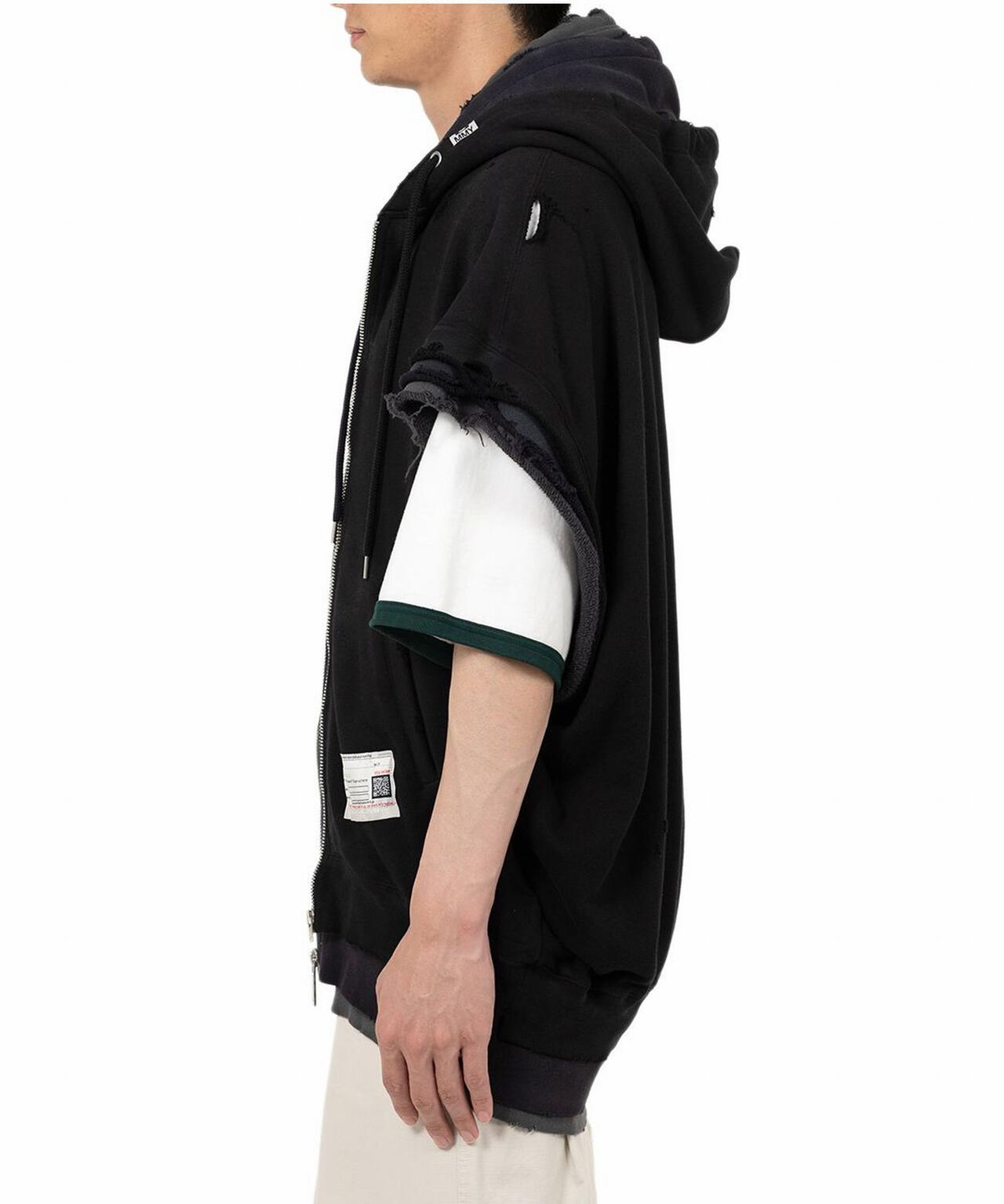 Maison MIHARAYASUHIRO/メゾン ミハラヤスヒロ/TRIPLE LAYERED NO SLEEVE PARKA