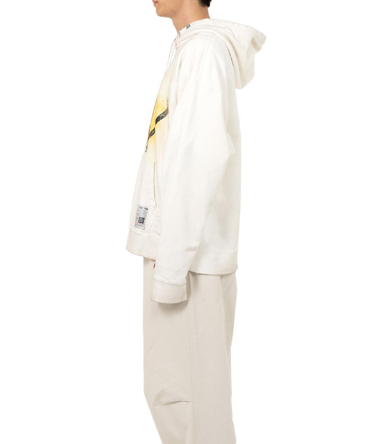 Maison MIHARAYASUHIRO/メゾン ミハラヤスヒロ/Smily Face Print Distressed Hoodie