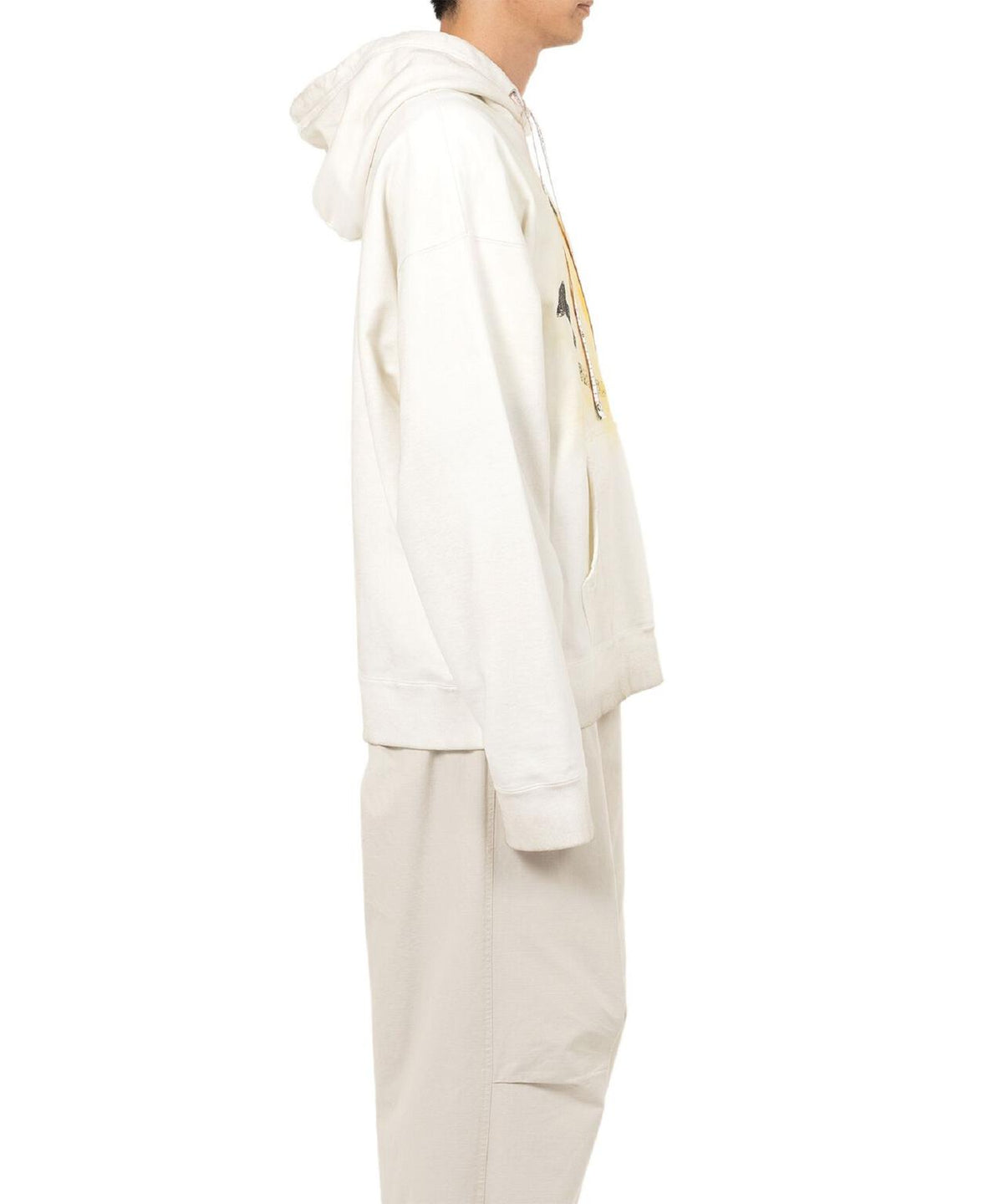 Maison MIHARAYASUHIRO/メゾン ミハラヤスヒロ/Smily Face Print Distressed Hoodie