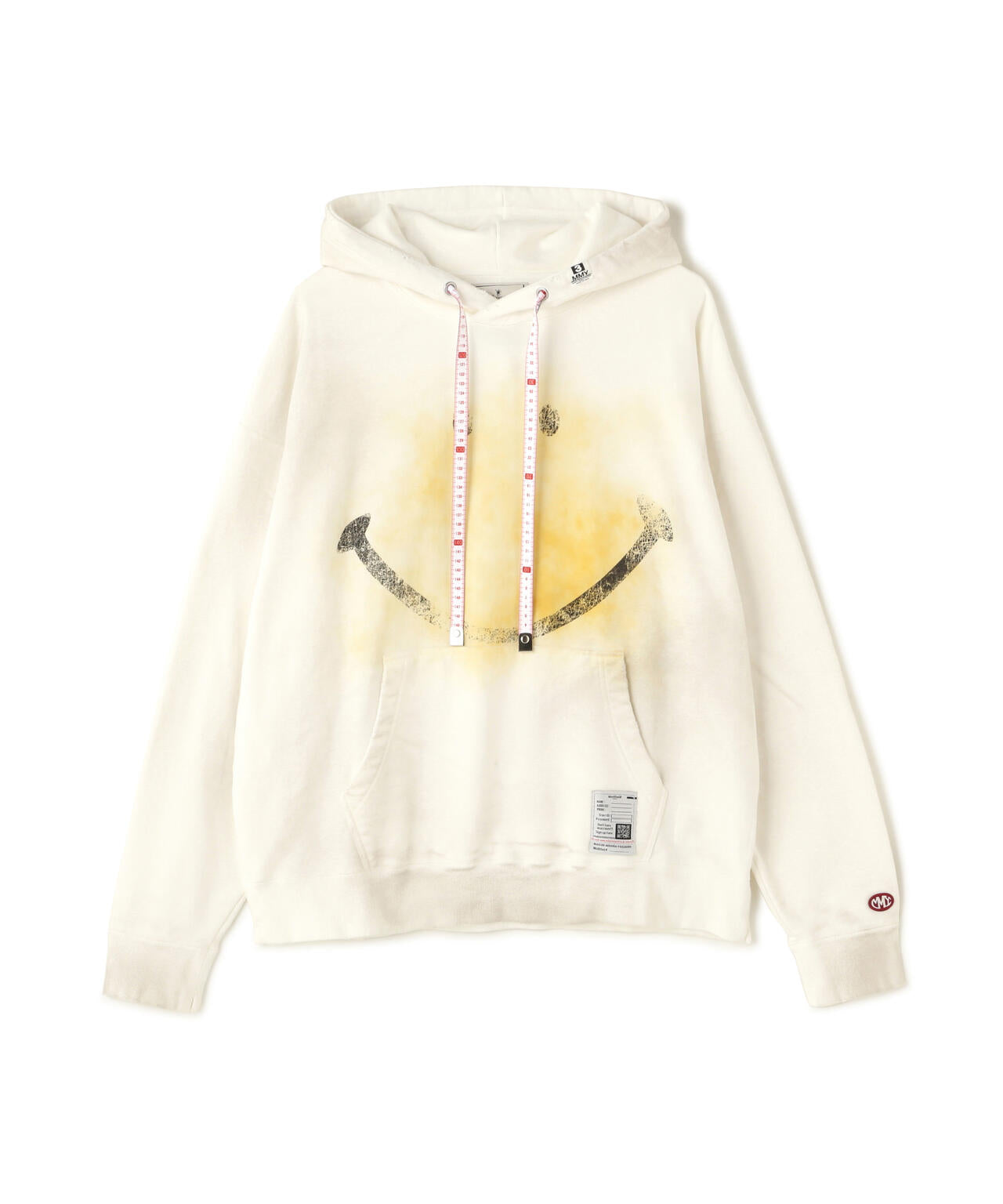 Maison MIHARAYASUHIRO/メゾン ミハラヤスヒロ/Smily Face Print Distressed Hoodie