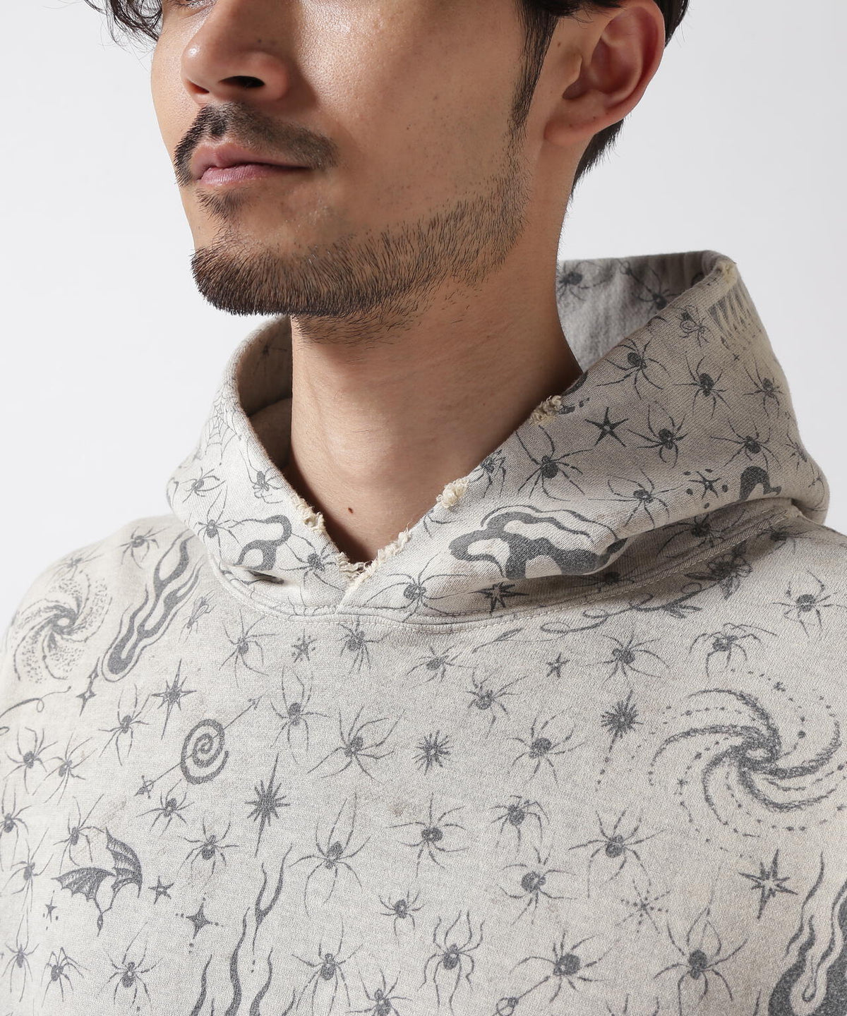 SAINT MICHAEL/セントマイケル/DW_HOODIE/DR.WOO/GRY