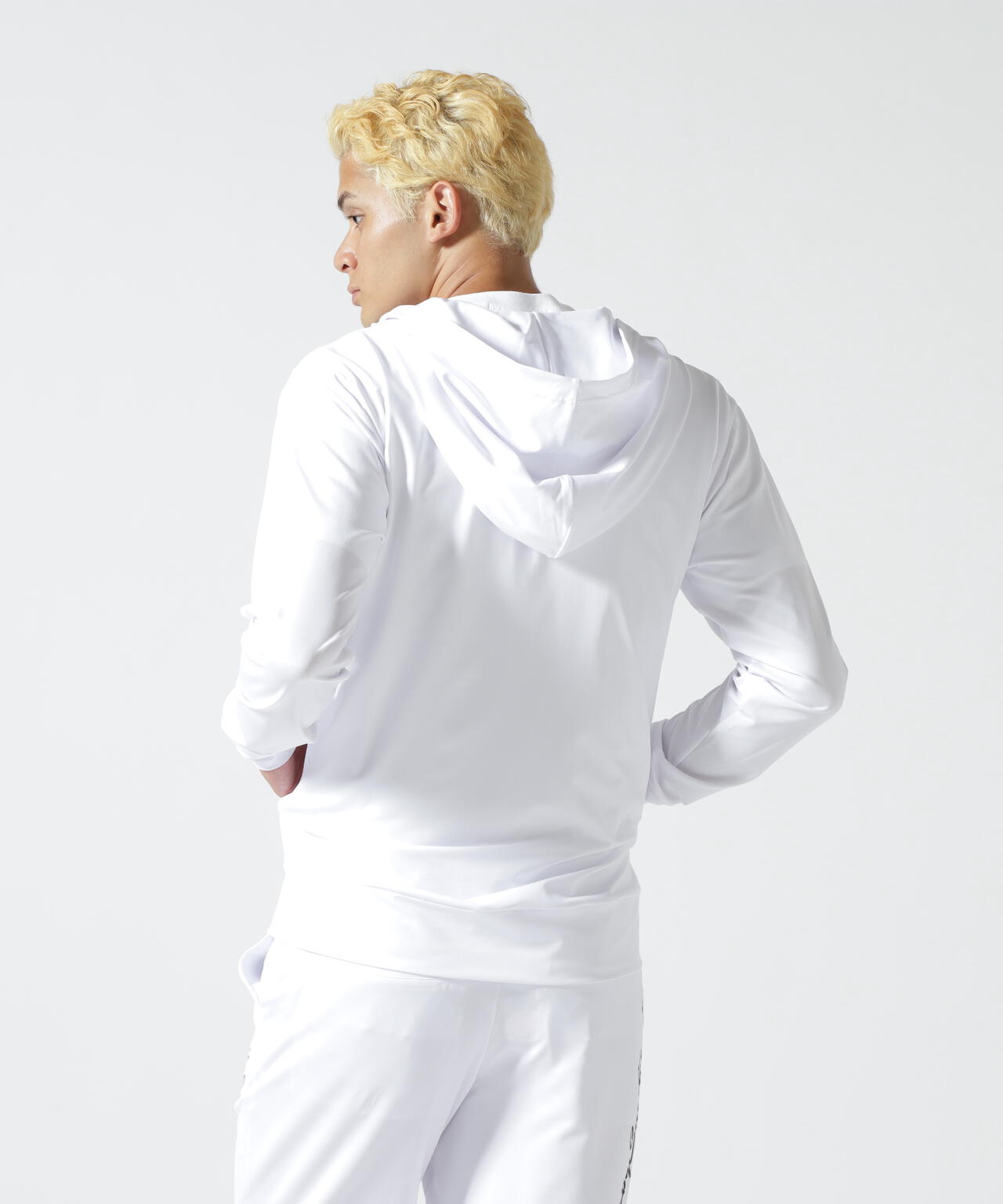 SY32 by SWEET YEARS/エスワイサーティトゥ バイ スィートイヤーズ/RUSH GUARD ZIP HOODIE