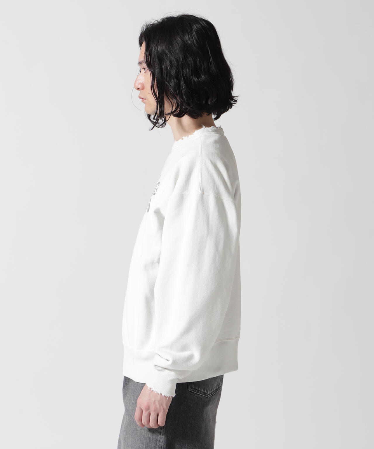 SAINT MICHAEL/セントマイケル/BJ_CREW NECK SWEAT/YOUNG