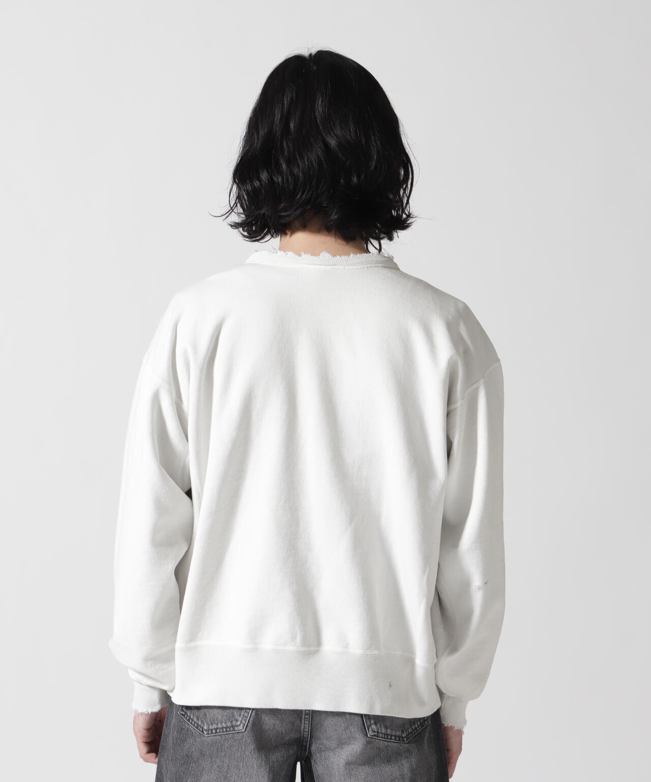 SAINT MICHAEL/セントマイケル/BJ_CREW NECK SWEAT/YOUNG