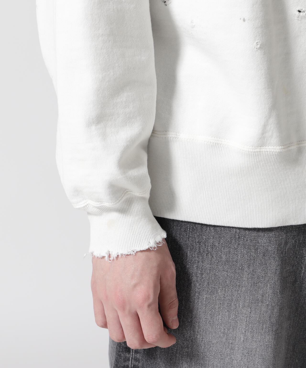 SAINT MICHAEL/セントマイケル/BJ_CREW NECK SWEAT/YOUNG