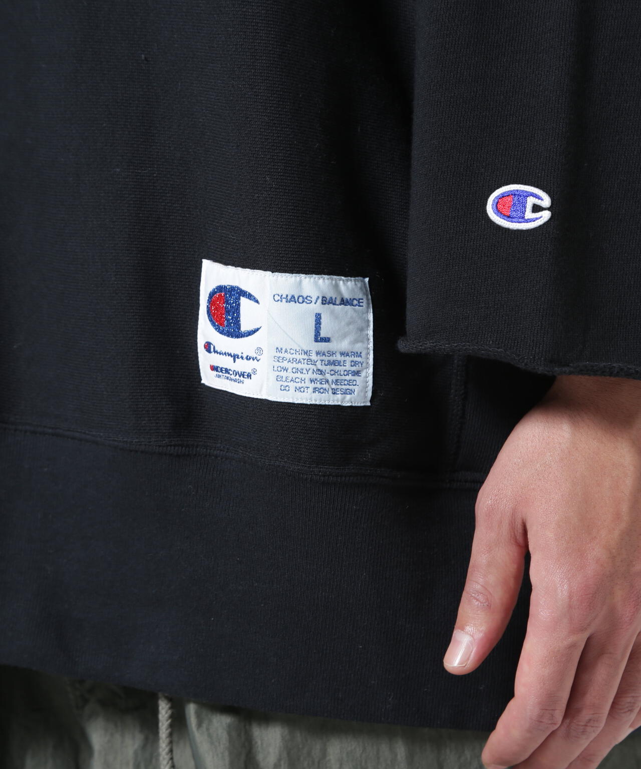 UNDERCOVER × Champion/アンダーカバー×チャンピオン/Chaosスウェットシャツ