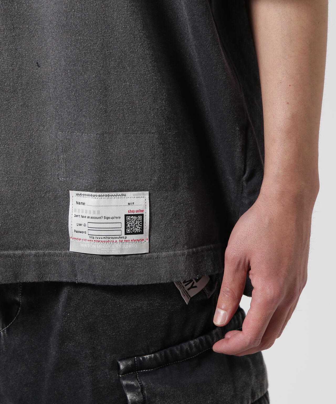 Maison MIHARAYASUHIRO/メゾン ミハラヤスヒロ/SUN FADED TEE