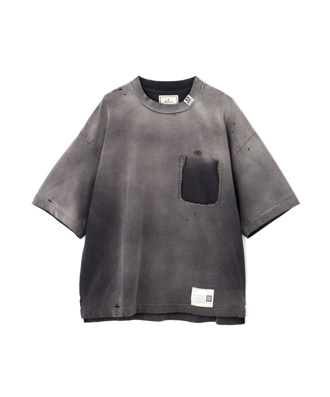 Maison MIHARAYASUHIRO/メゾン ミハラヤスヒロ/SUN FADED TEE