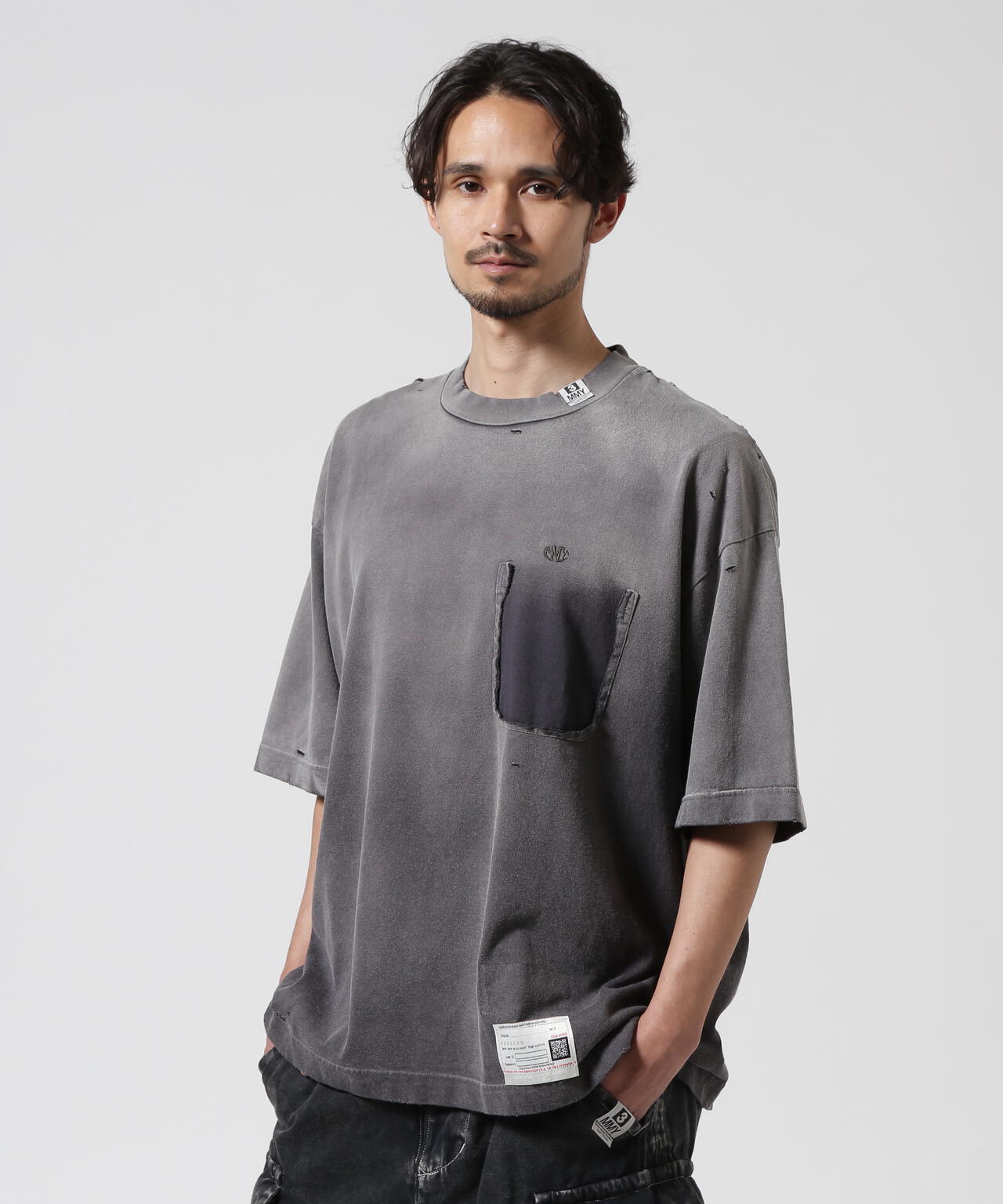 Maison MIHARAYASUHIRO/メゾン ミハラヤスヒロ/SUN FADED TEE