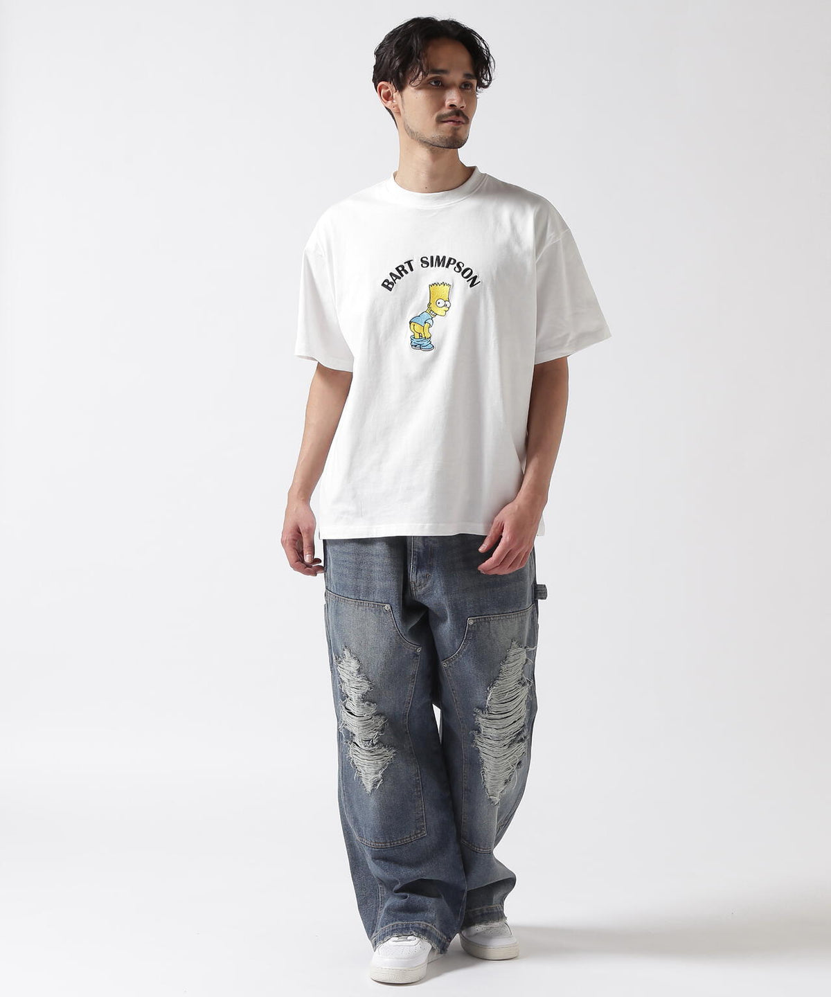 1PIU1UGUALE3 RELAX/BART SIMPSON T-SHIRT