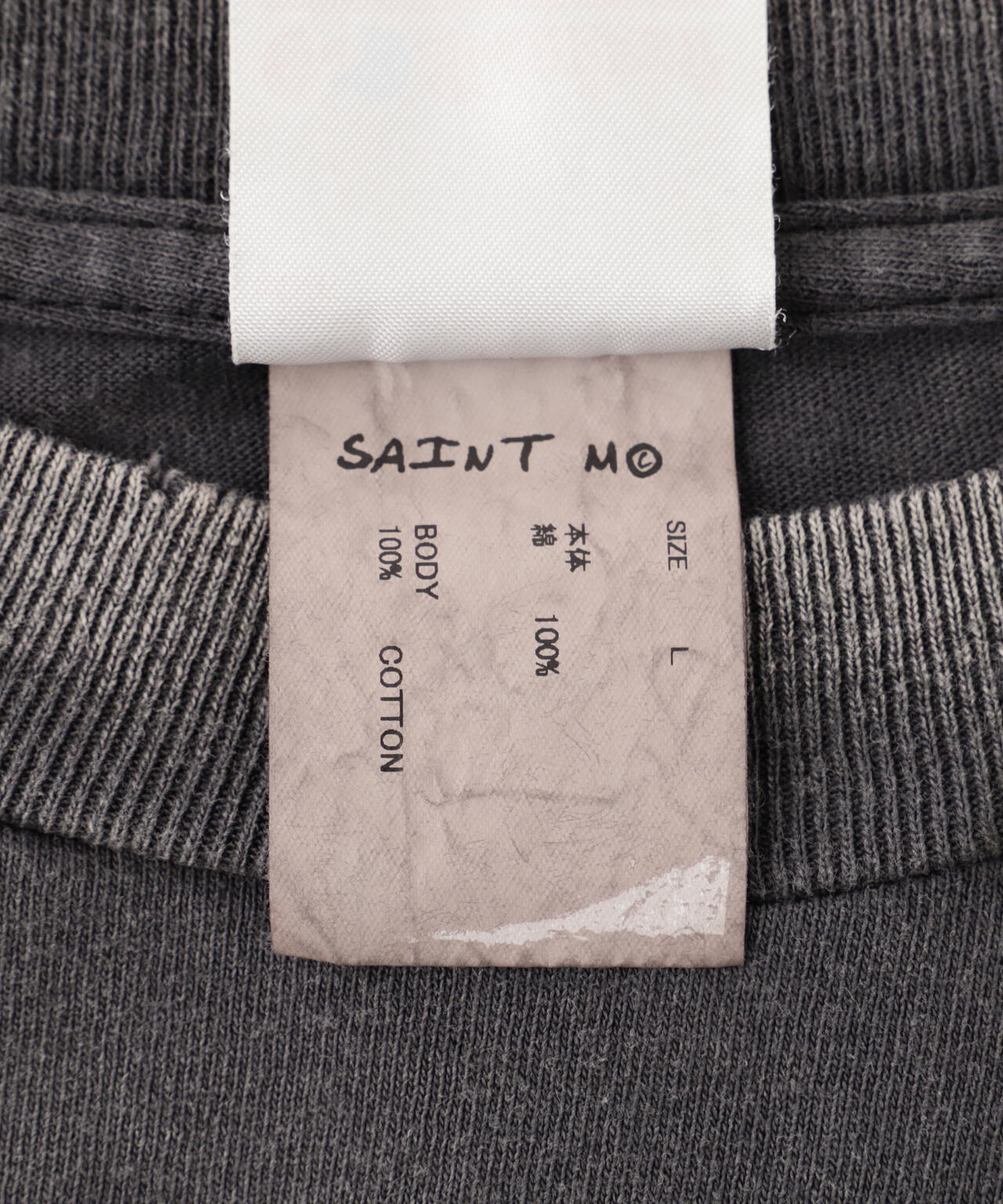 SAINT MICHAEL/セントマイケル/HEART LOVE SS TEE BLACK