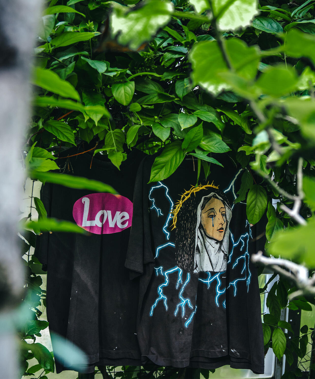 SAINT MICHAEL/セントマイケル/SS TEE MARIA BLACK