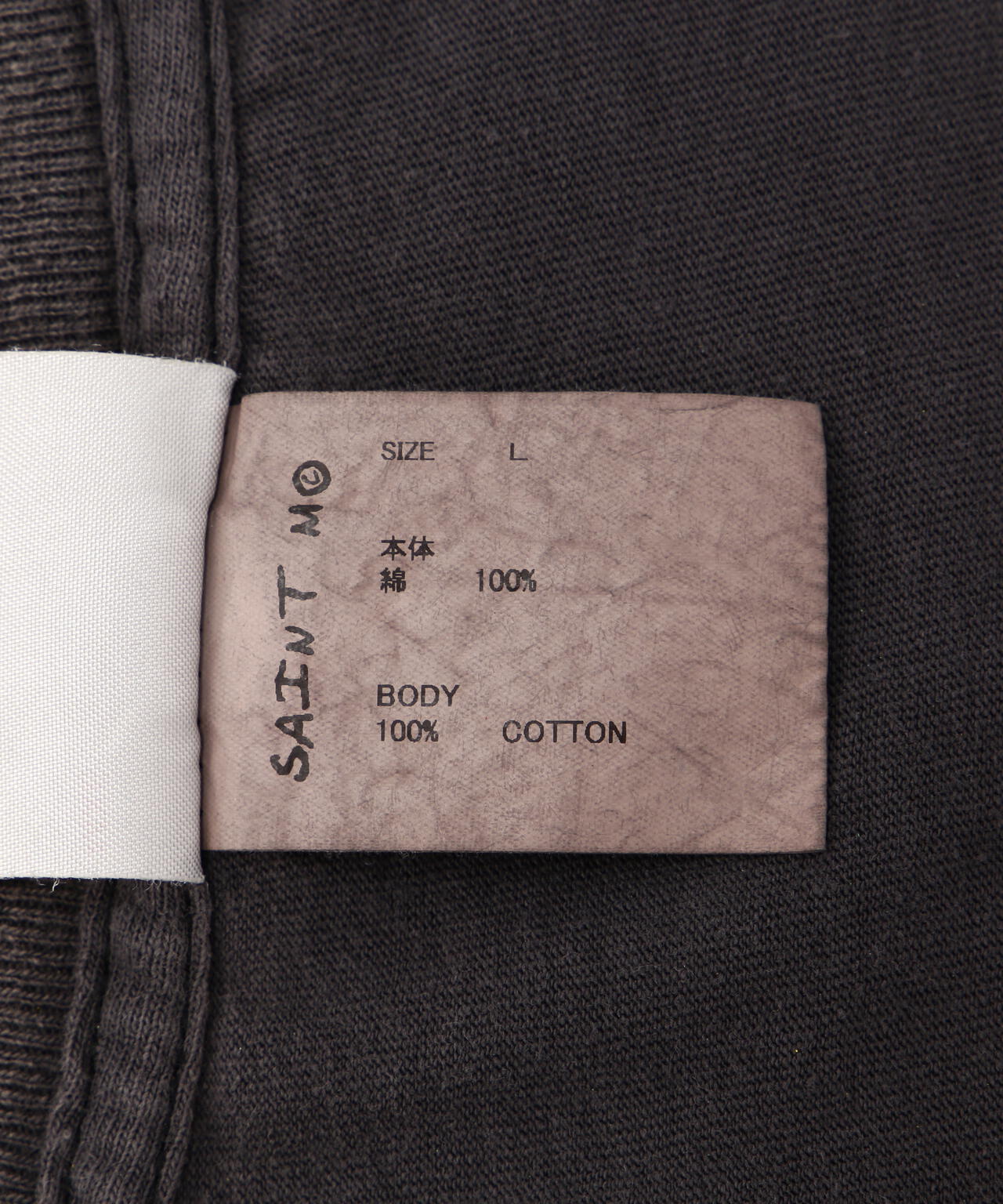 SAINT MICHAEL/セントマイケル/SS TEE SAINT MX6 BLACK