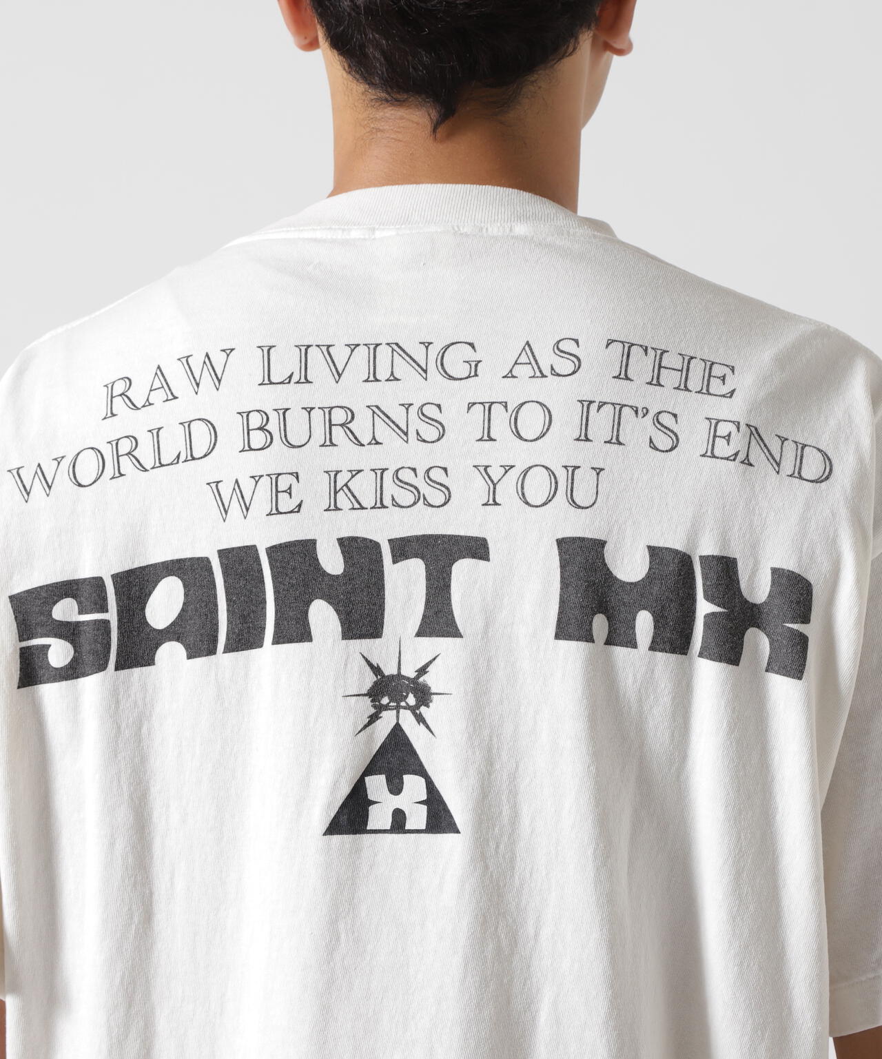 SAINT MICHAEL/セントマイケル/SAINT MX SS TEE WHITE