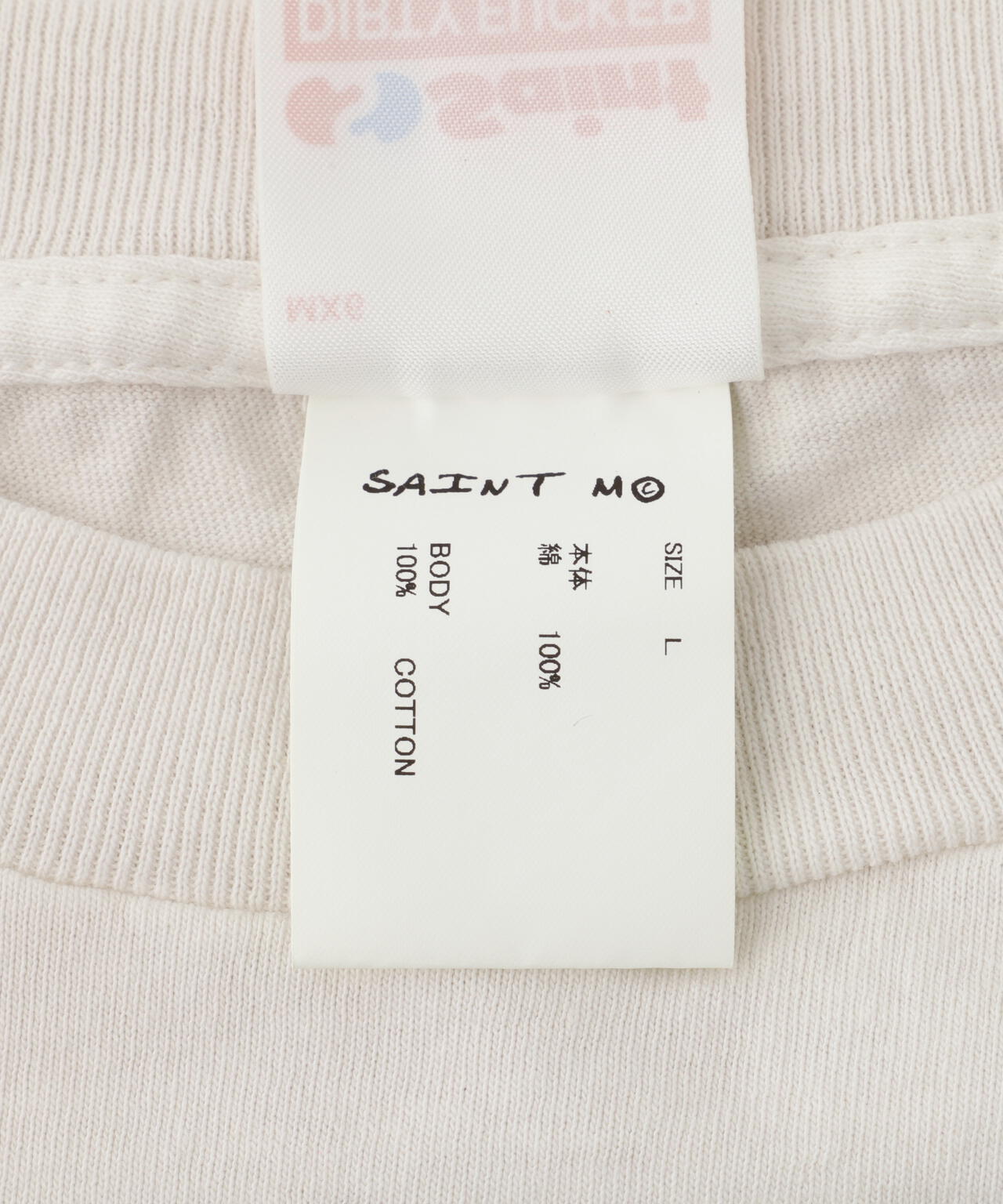 SAINT MICHAEL/セントマイケル/SAINT MX SS TEE WHITE