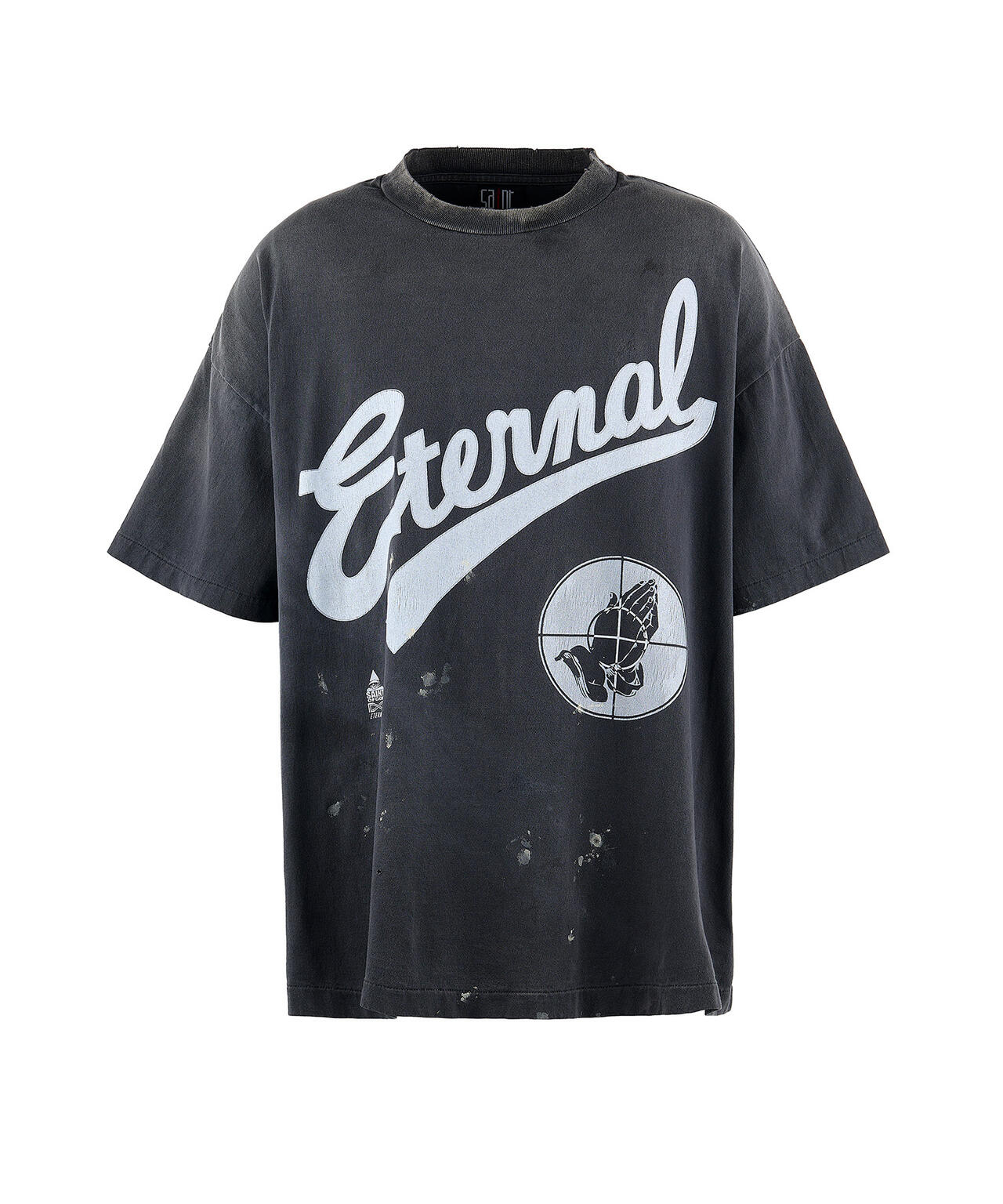 SAINT MICHAEL/セントマイケル/FG SS TEE / SNT OF GOD BLACK