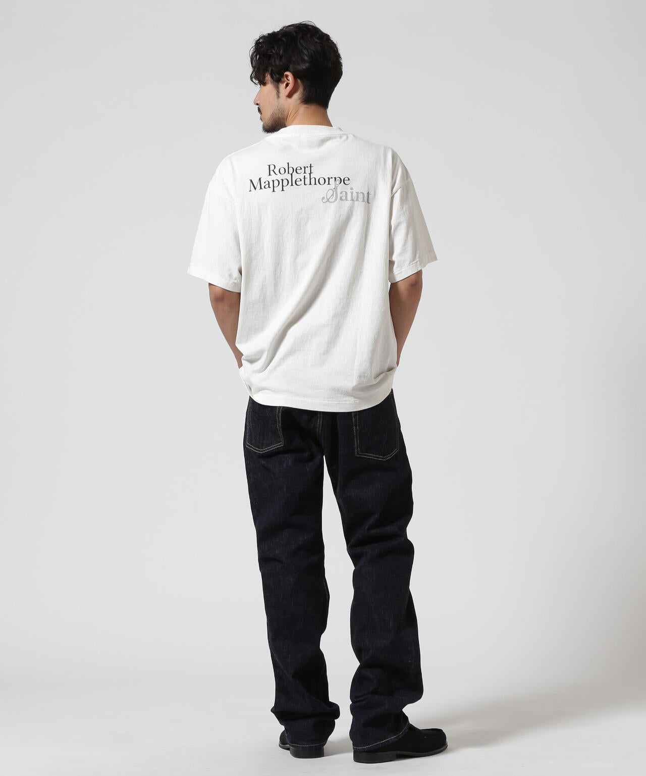 SAINT MICHAEL/セントマイケル/MT_SS TEE / PICTURES WHITE
