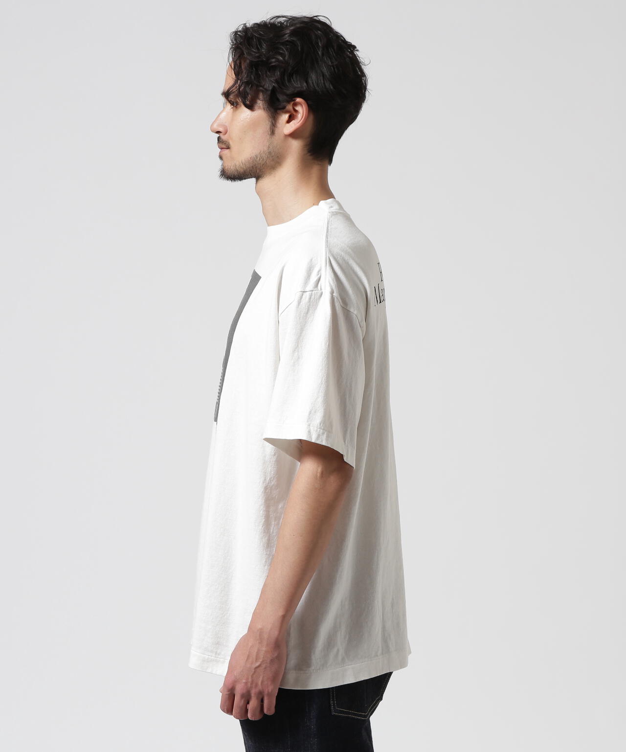 SAINT MICHAEL/セントマイケル/MT_SS TEE / PICTURES WHITE