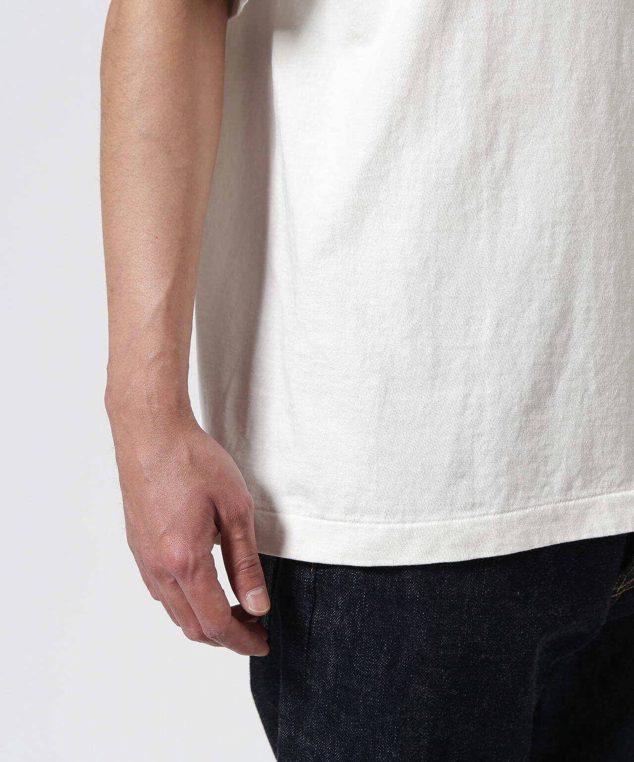 SAINT MICHAEL/セントマイケル/MT_SS TEE / PICTURES WHITE