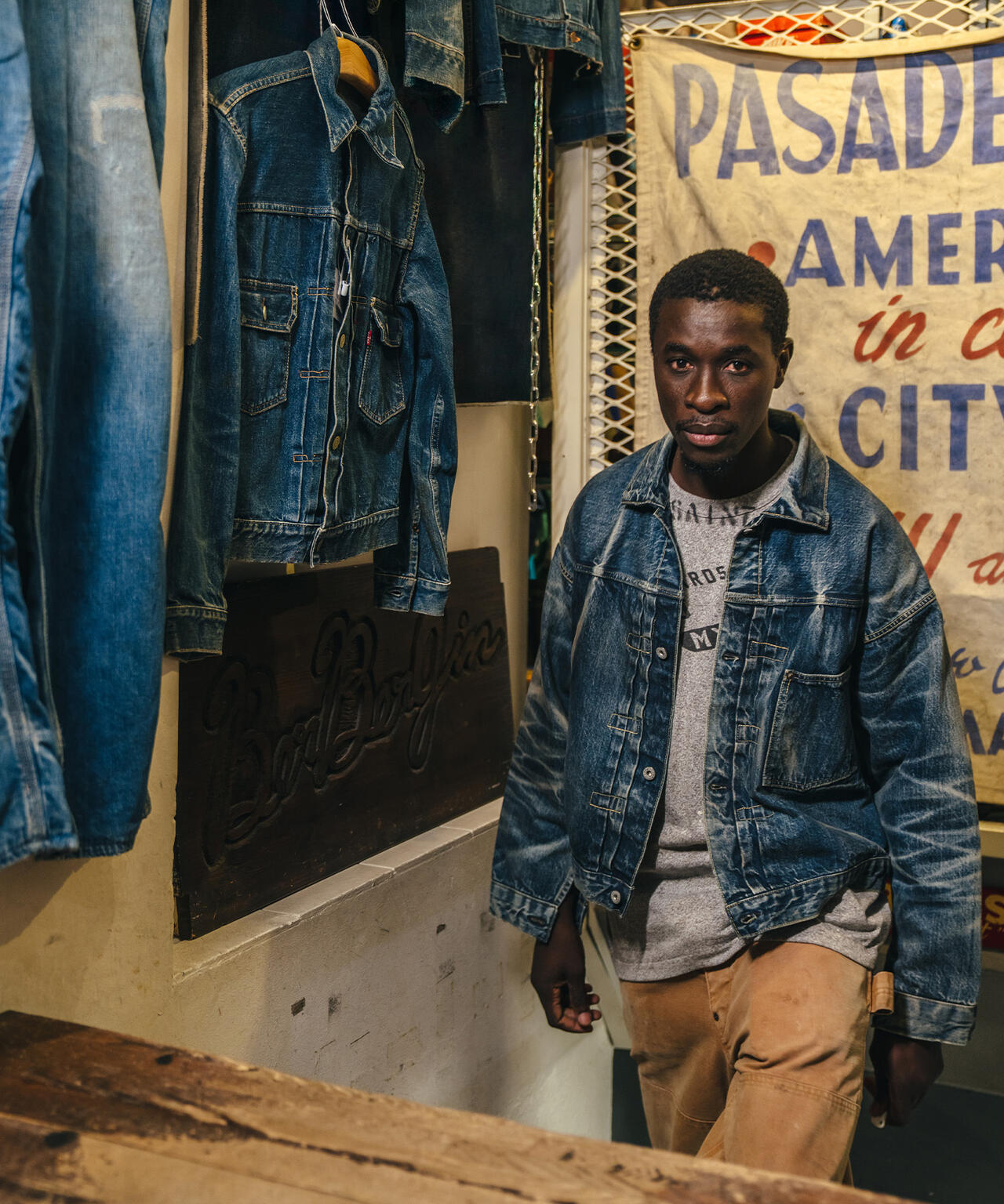 SAINT MICHAEL×BerBerJin/セントマイケル×ベルベルジン/BJ_SS YOUNG TEE