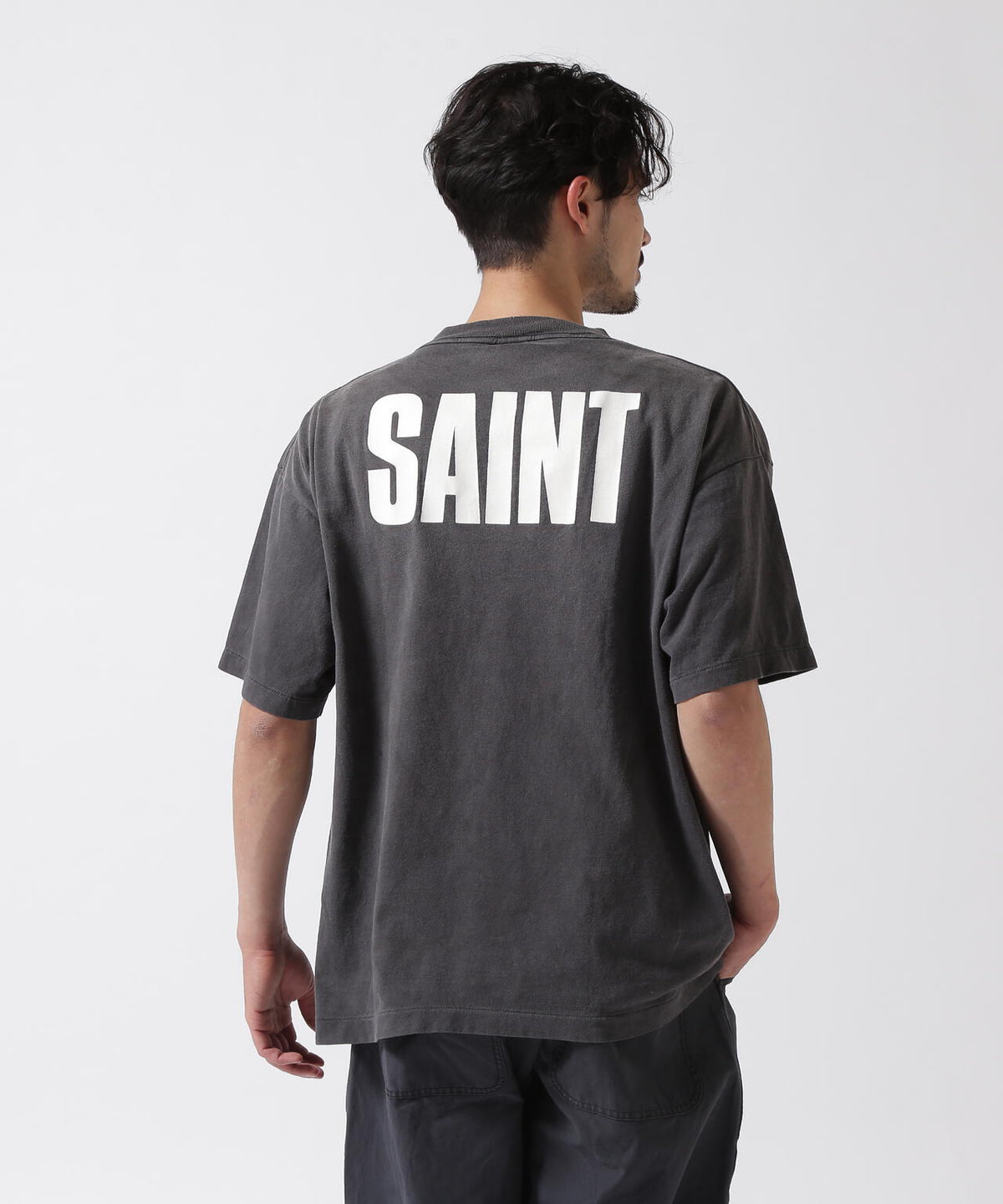 SAINT MICHAEL/セントマイケル/FRIENDSコラボ FRD_SS TEE/BLACK