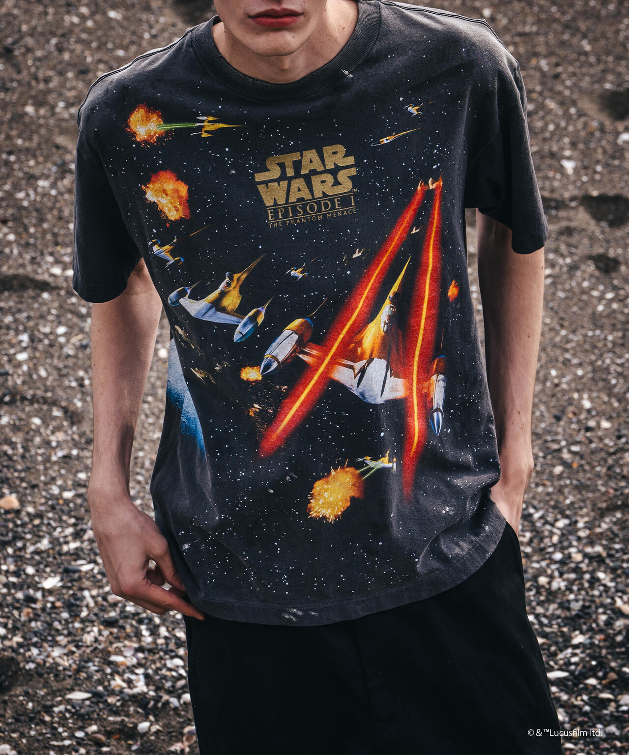 SAINT MICHAEL/セントマイケル/SW_SS STARWARS TEE