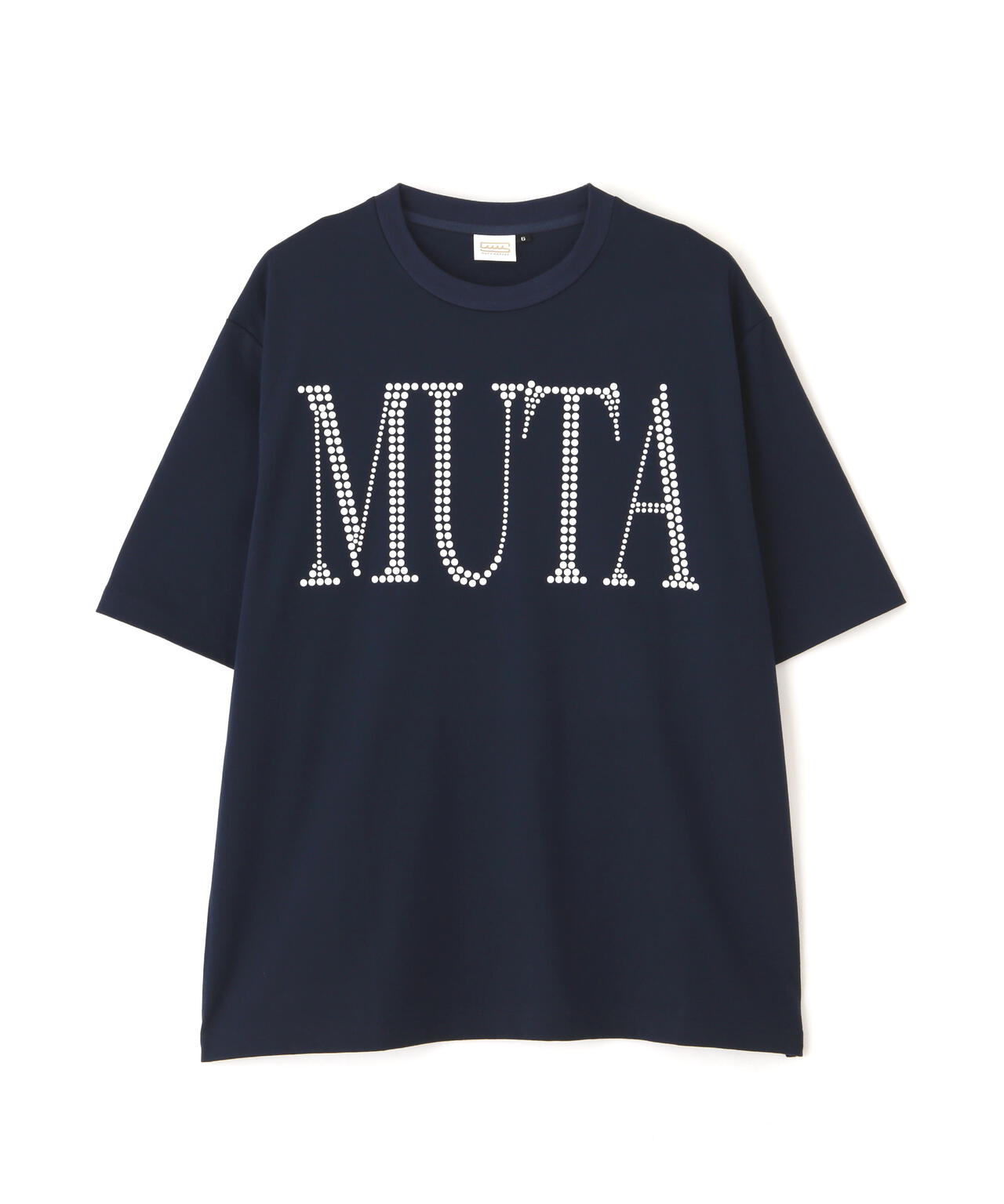 muta MARINE/ムータ マリン/別注メタルロゴ スムースTシャツ