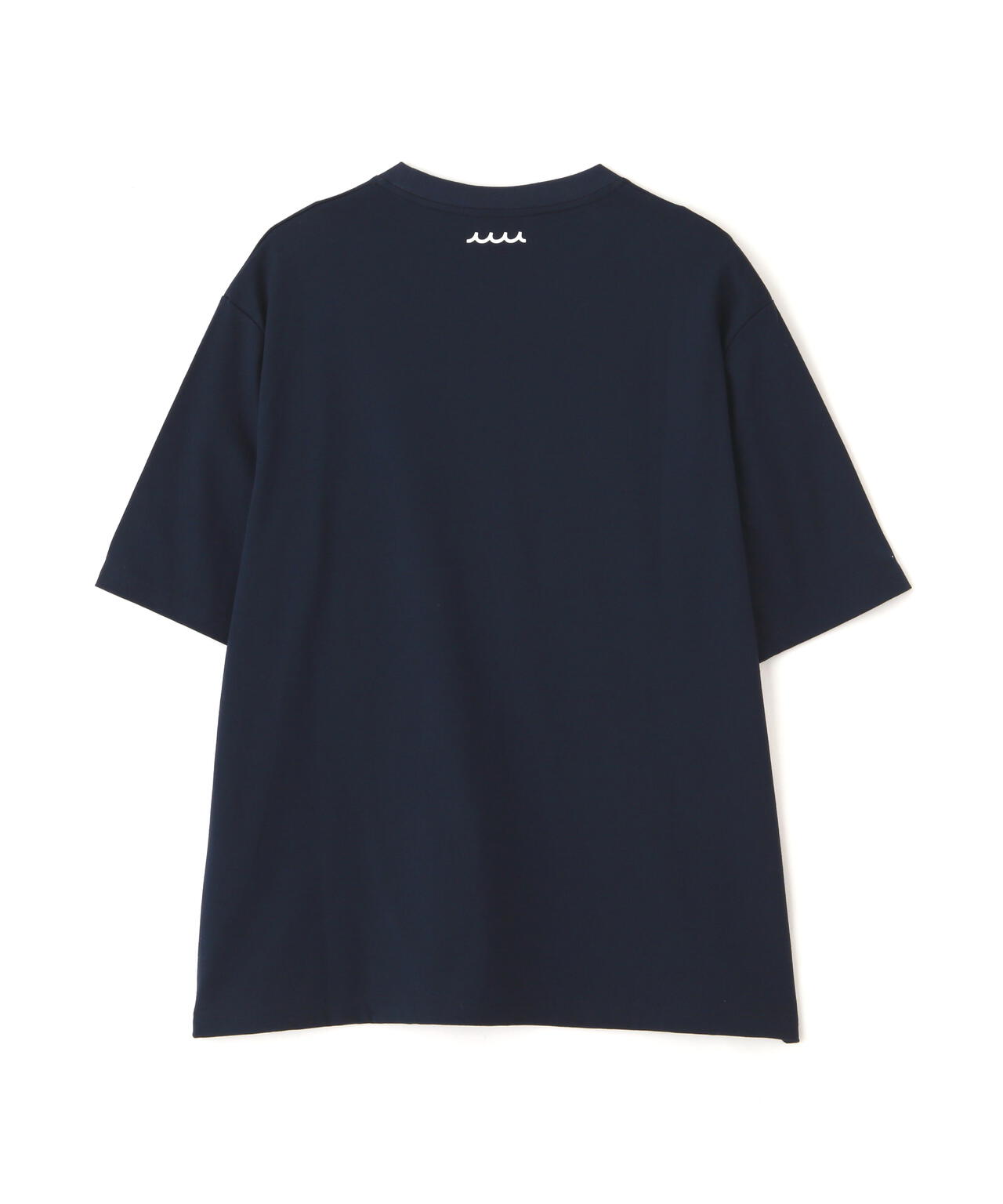 muta MARINE/ムータ マリン/別注メタルロゴ スムースTシャツ