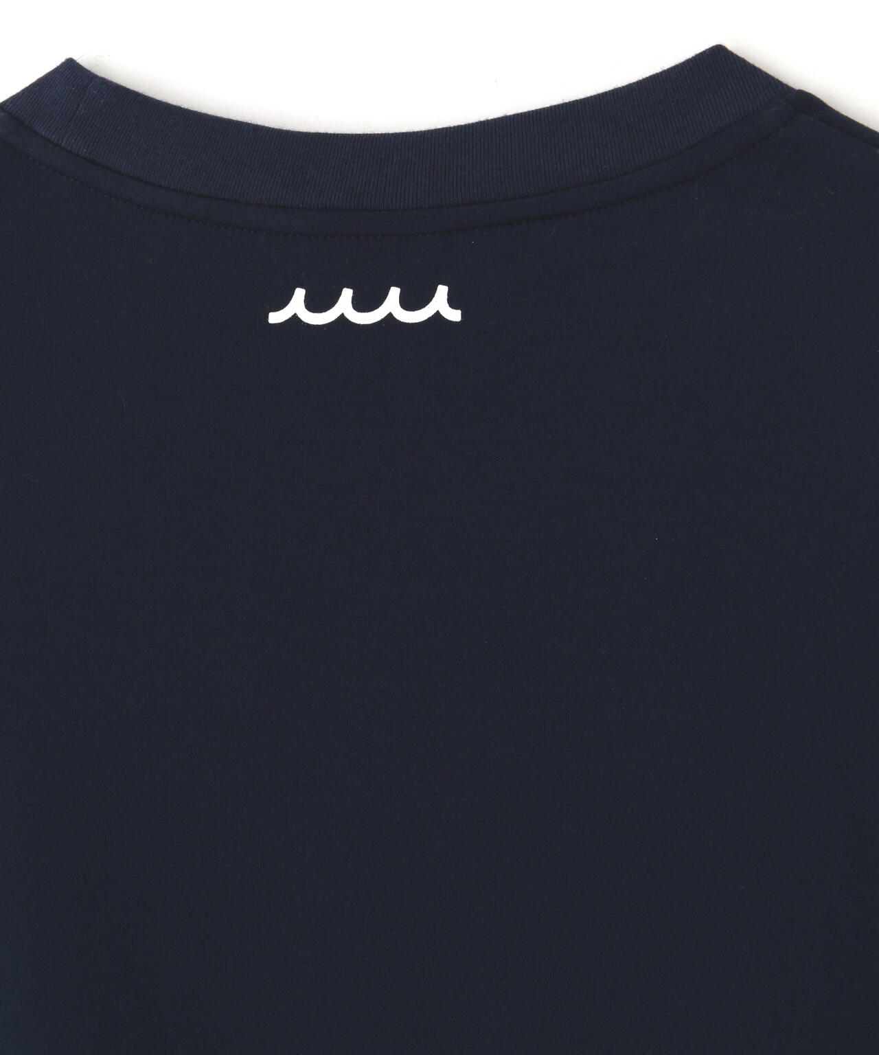 muta MARINE/ムータ マリン/別注メタルロゴ スムースTシャツ