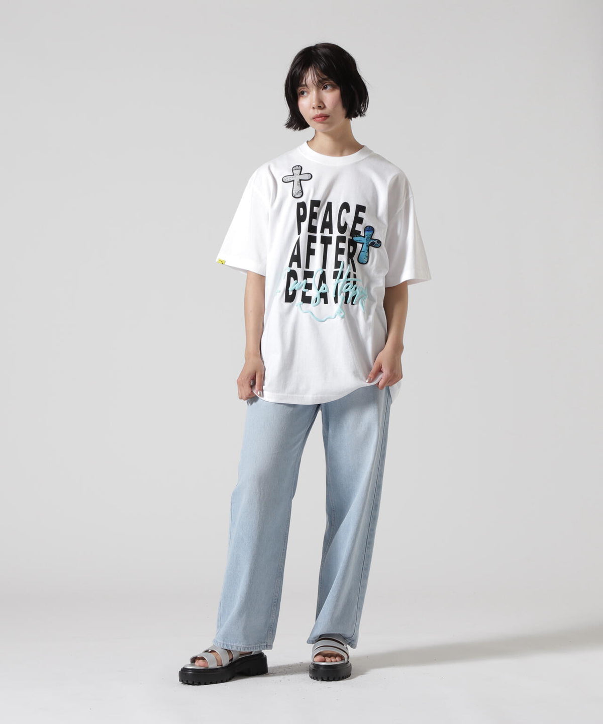 STUD MUFFIN/スタッドマフィン/PEACE AFTER DEATH SS TEE