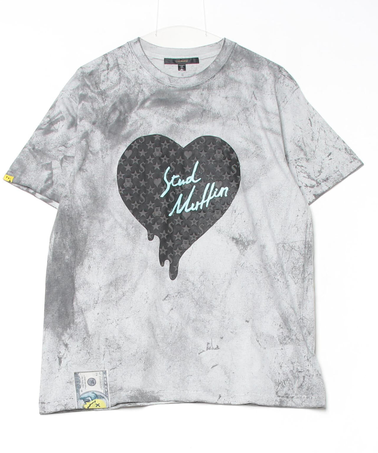 STUD MUFFIN/スタッドマフィン/HEART ピグメント SS TEE