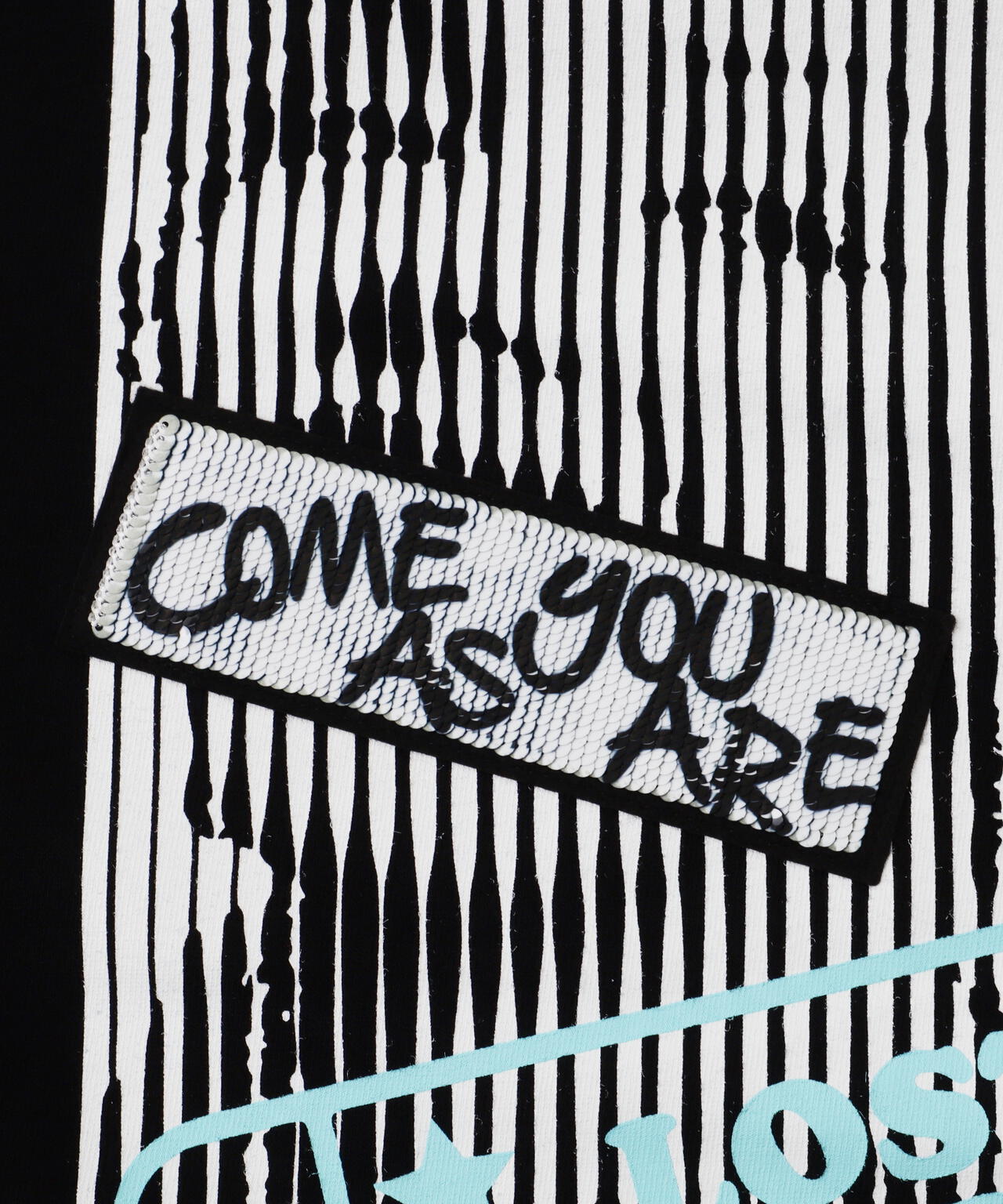 STUD MUFFIN/スタッドマフィン/COME AS YOU ARE シークイン S/S TEE