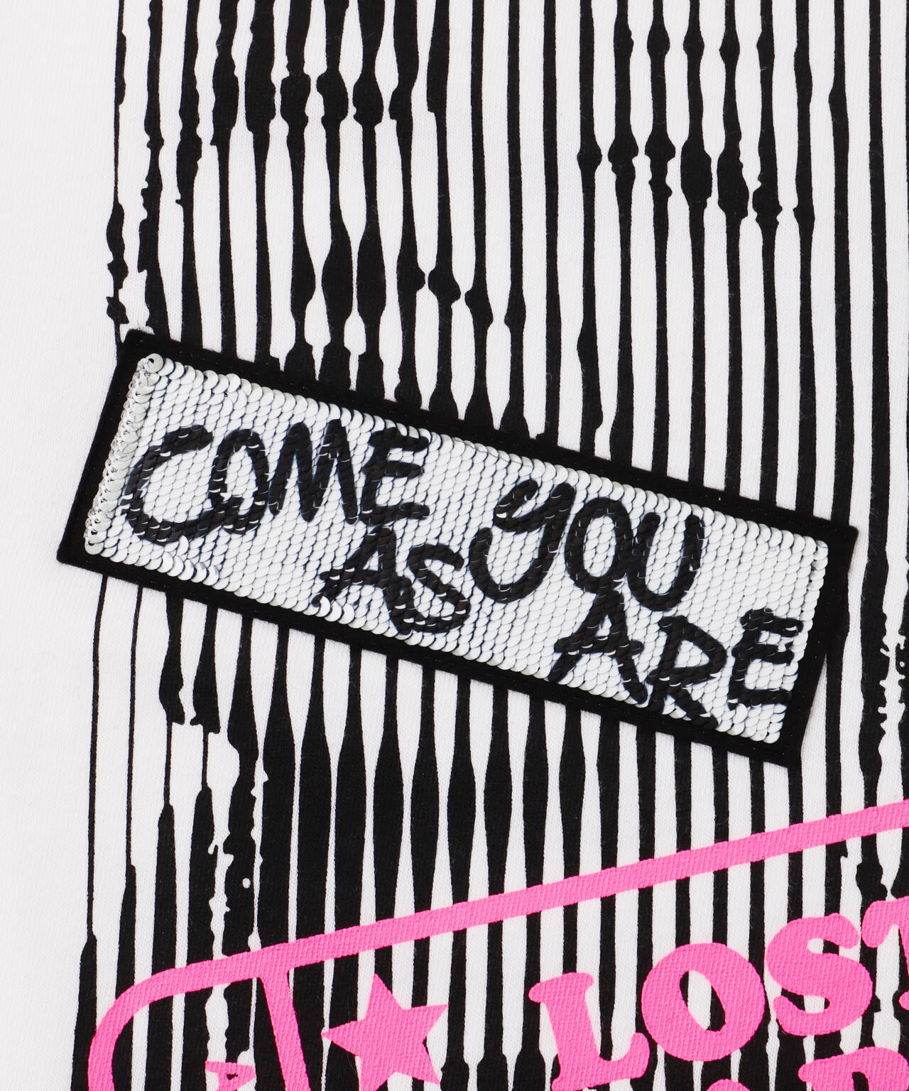 STUD MUFFIN/スタッドマフィン/COME AS YOU ARE シークイン S/S TEE