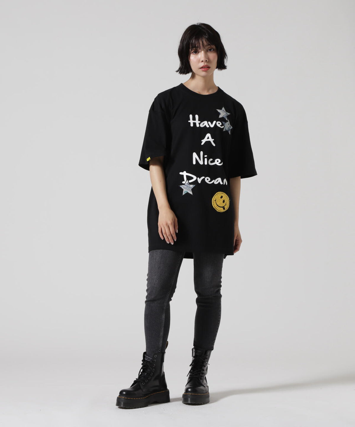 STUD MUFFIN/スタッドマフィン/SMILE/$tar3 SMILE SS TEE