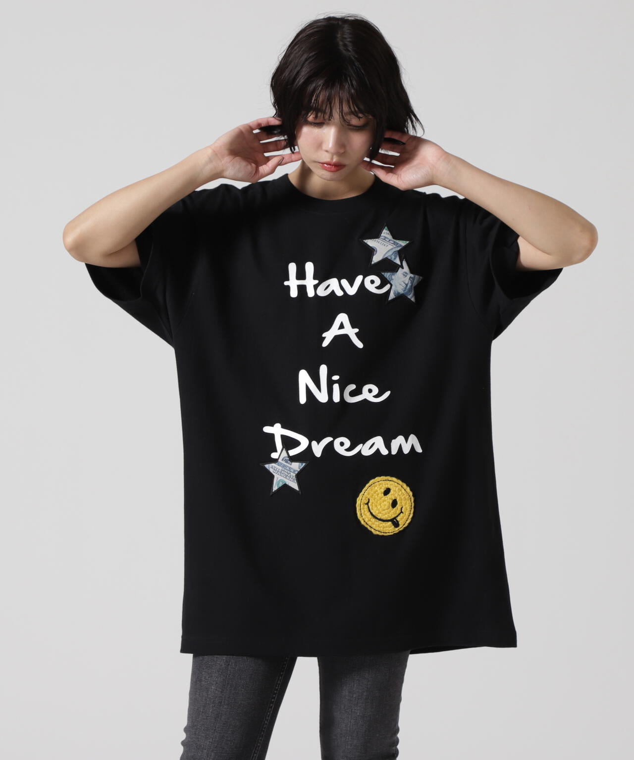 STUD MUFFIN/スタッドマフィン/SMILE/$tar3 SMILE SS TEE
