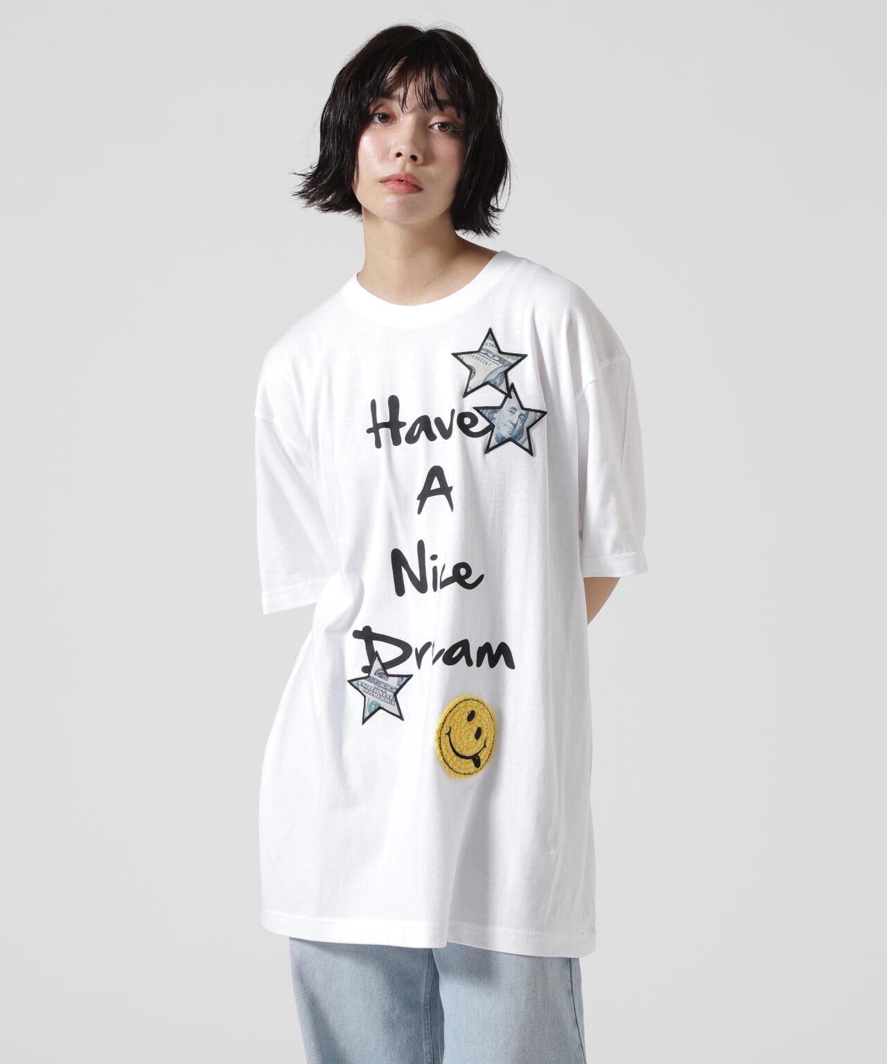 STUD MUFFIN/スタッドマフィン/SMILE/$tar3 SMILE SS TEE