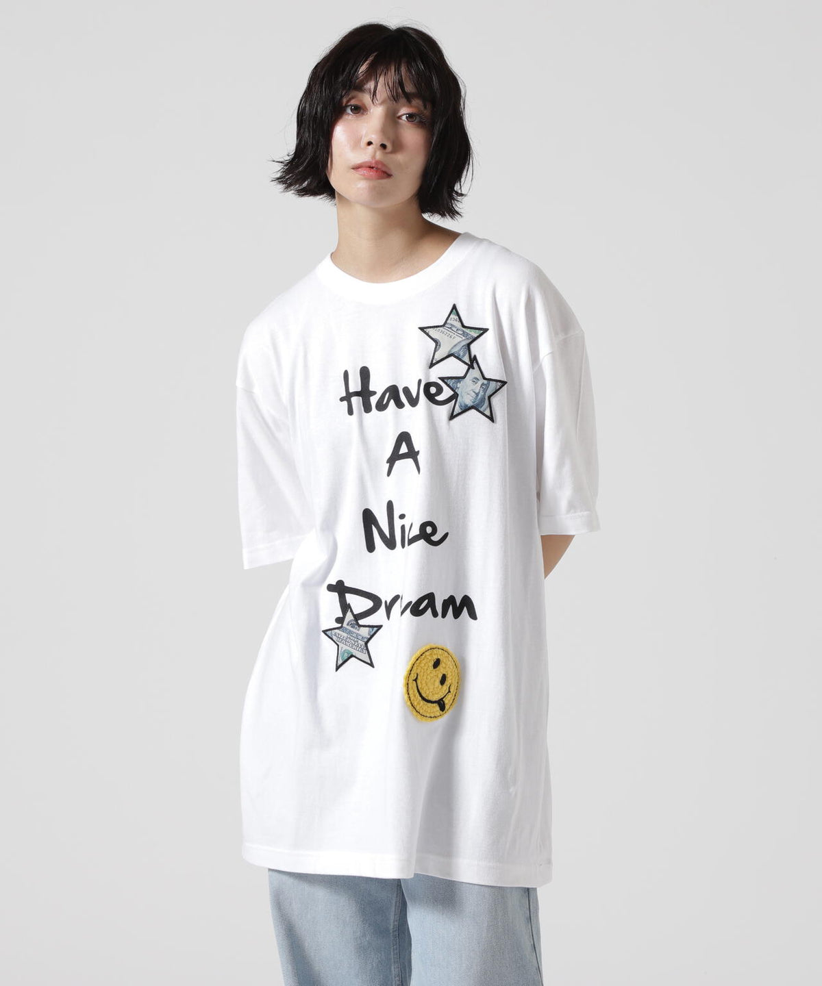 STUD MUFFIN/スタッドマフィン/SMILE/$tar3 SMILE SS TEE