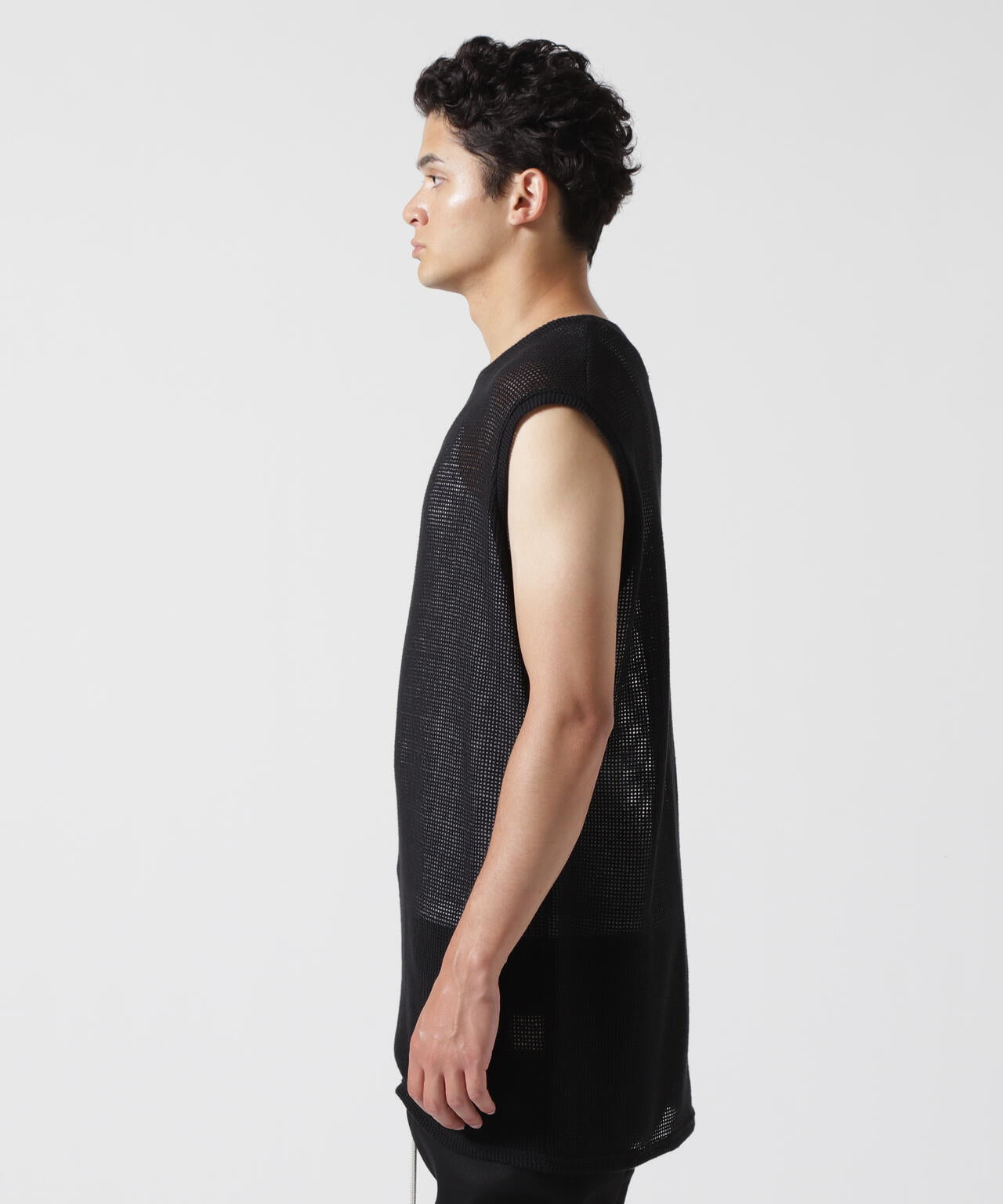 A.F ARTEFACT/エーエフ・アーティファクト/MESH KNIT TANKTOP