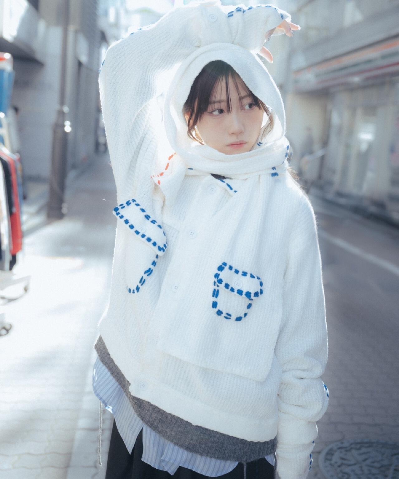 PHINGERIN/フィンガリン/別注PG1 ニットカーディガン