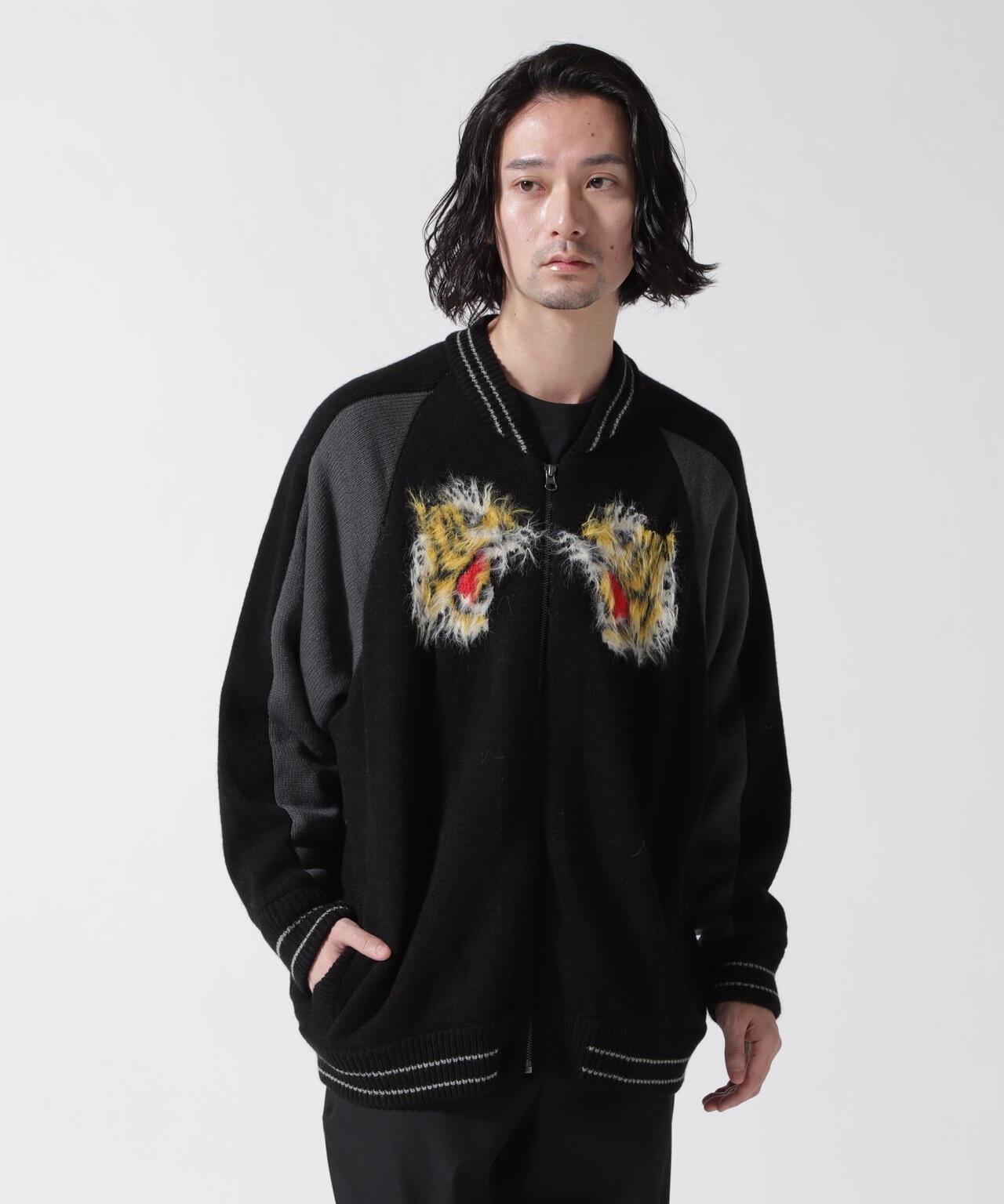 amok/アモク/別注Souvenir KNIT JACKET