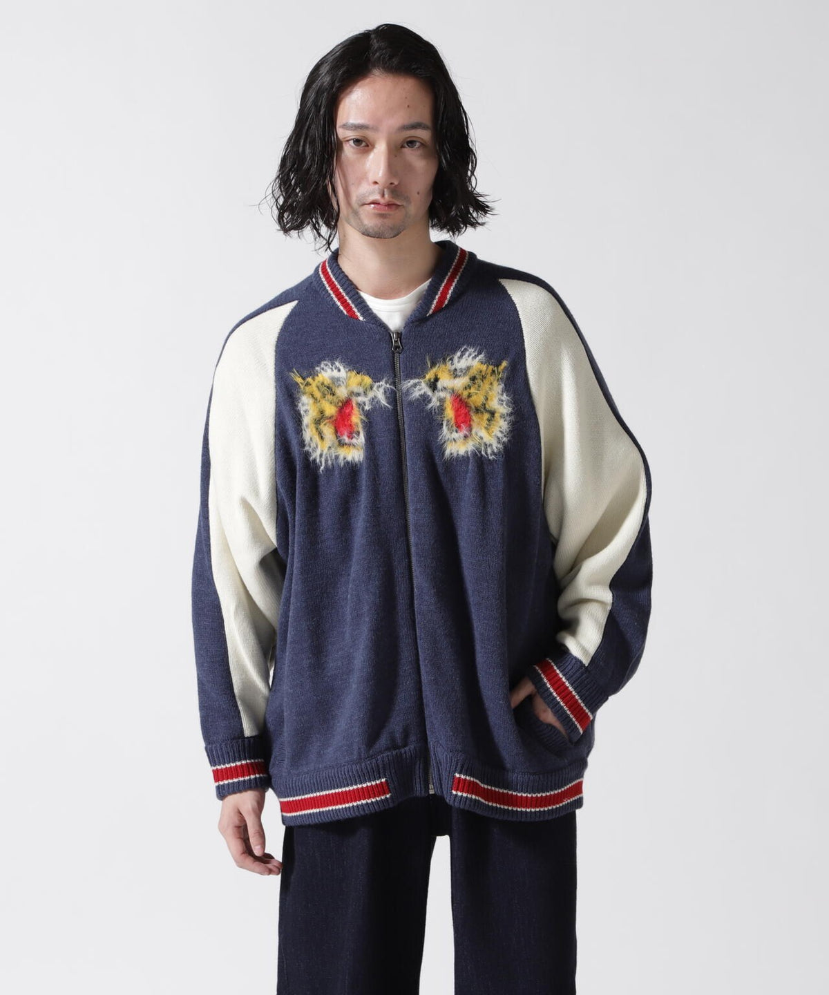 amok/アモク/別注Souvenir KNIT JACKET